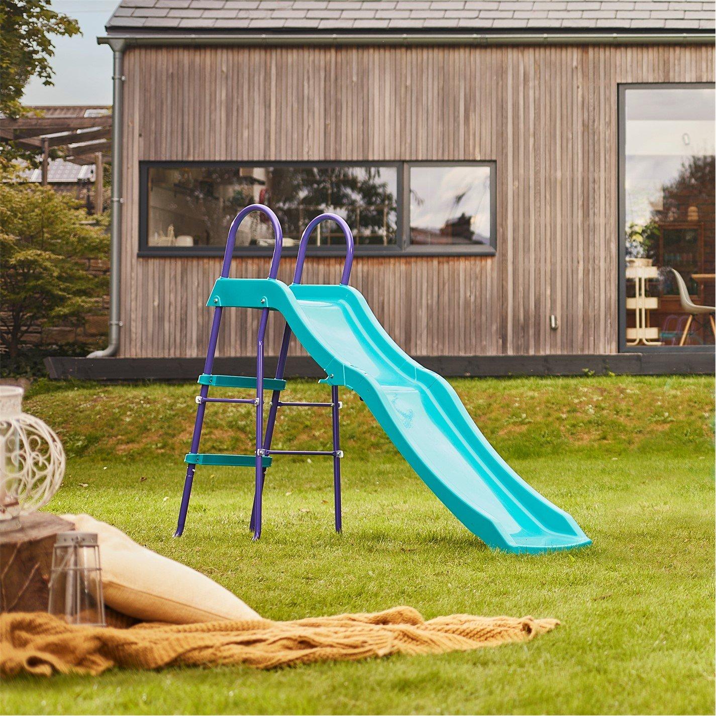 Blue/Purple - Plum Play - 6ft Haumea Slide - Teal/Purple - 5