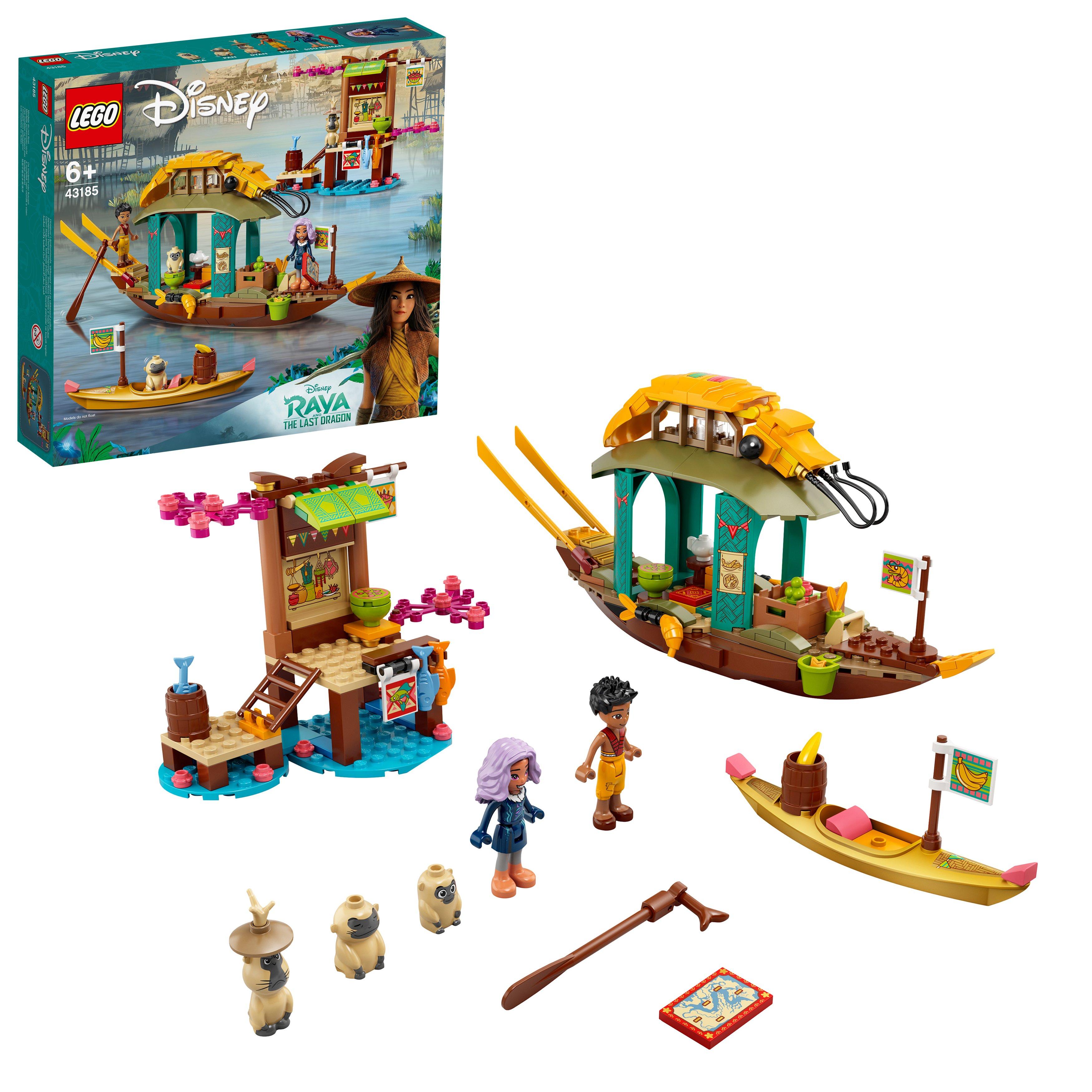 Disney Princess - LEGO - Disney Princess Raya and The Last Dragon Boun's Boat Set - 1