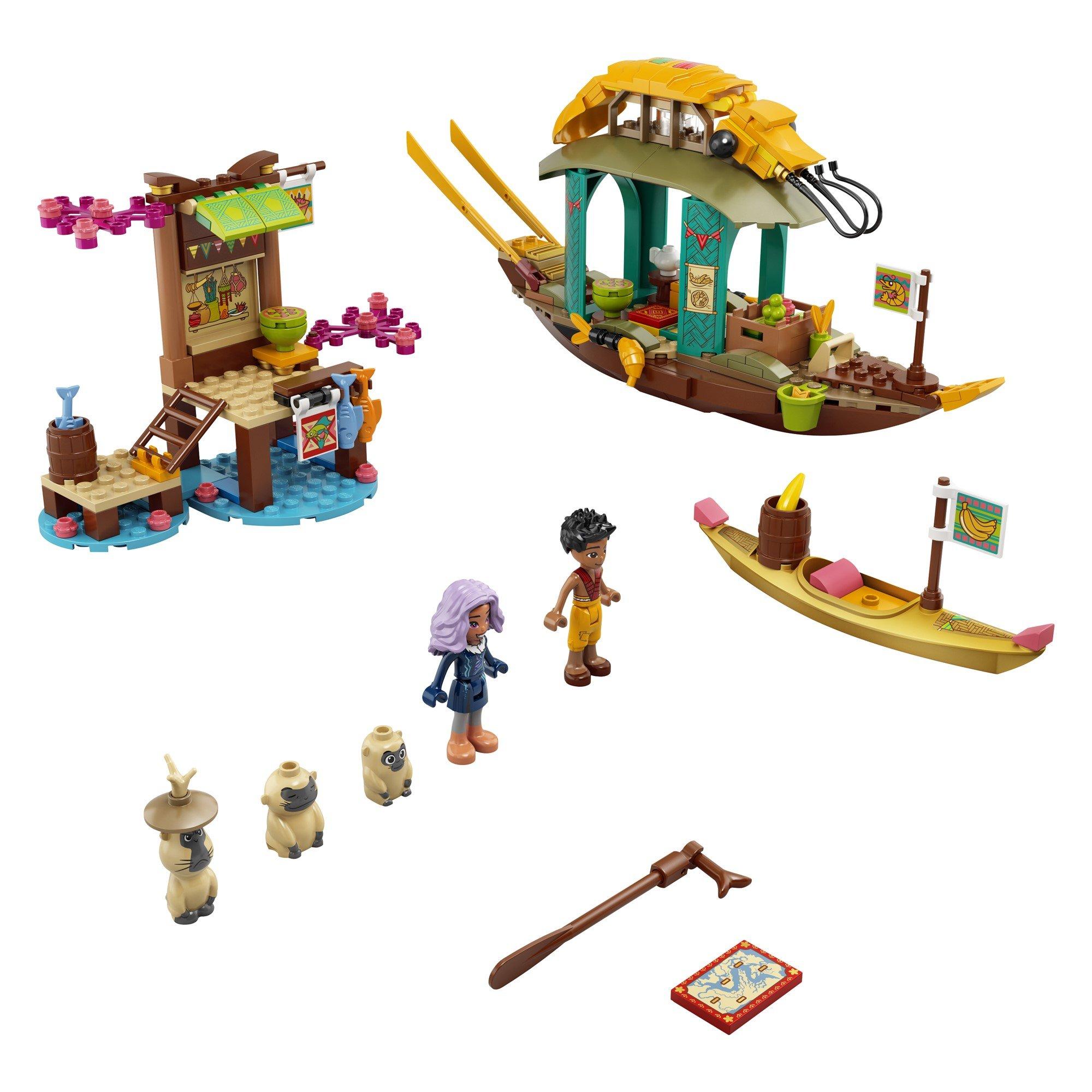 Disney Princess - LEGO - Disney Princess Raya and The Last Dragon Boun's Boat Set - 2