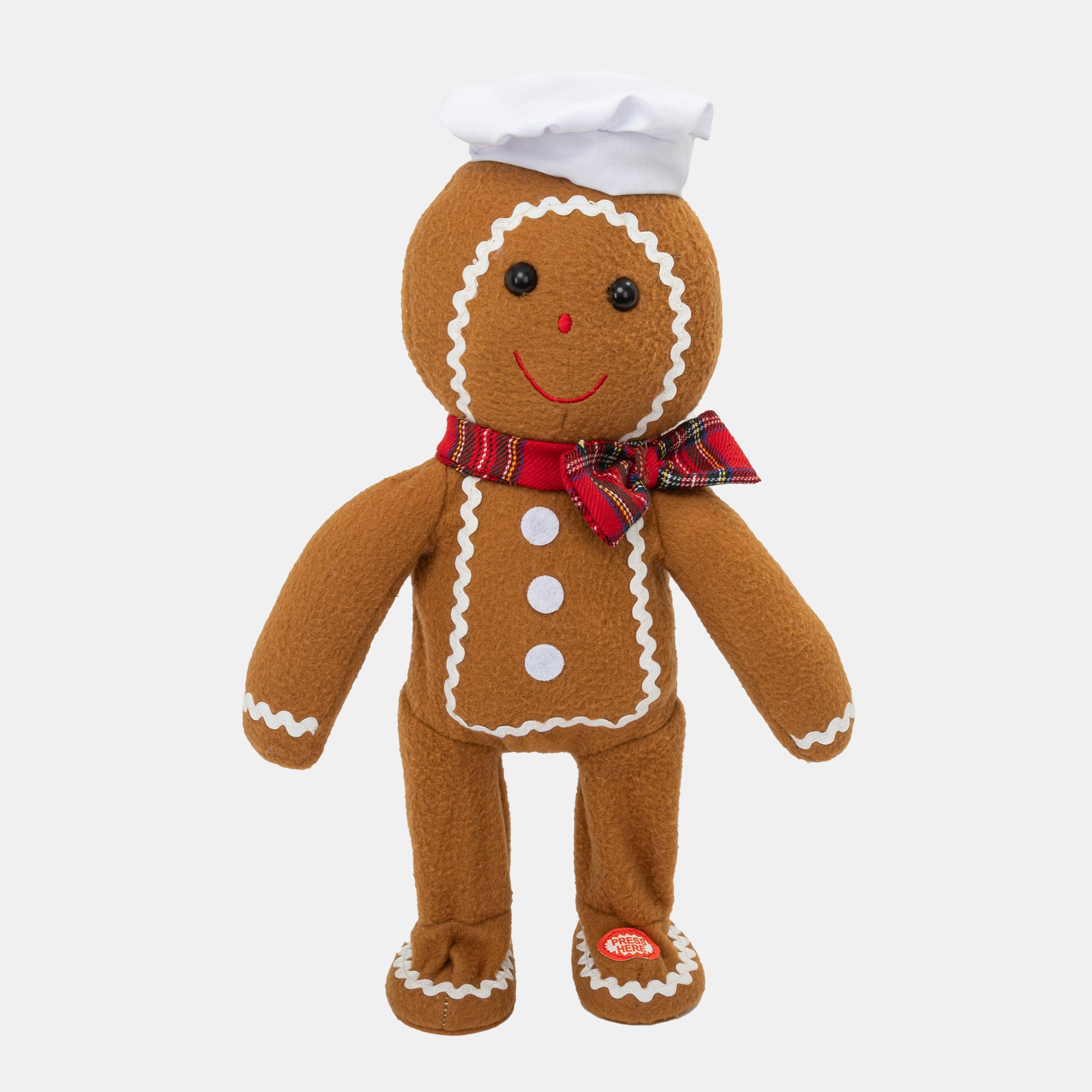 The Spirit Of Christmas Animated Plush 54 Gingerbread One Size