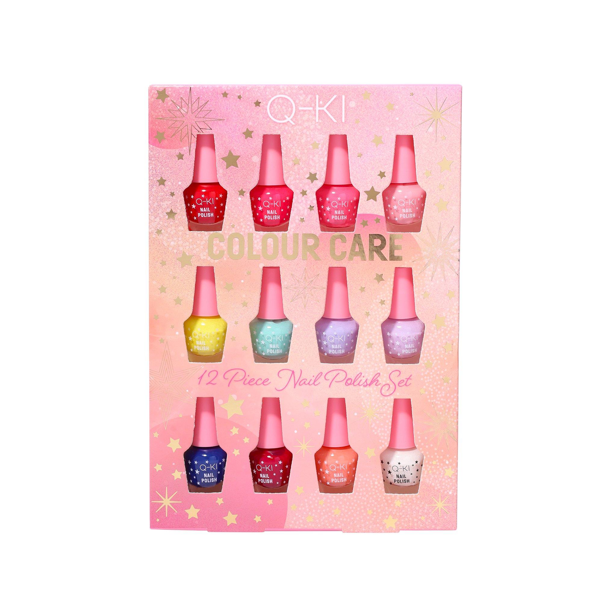 Q-KI - Q-KI - Women's 12-Piece Nail Polish Christmas Cosmetic Gift Set