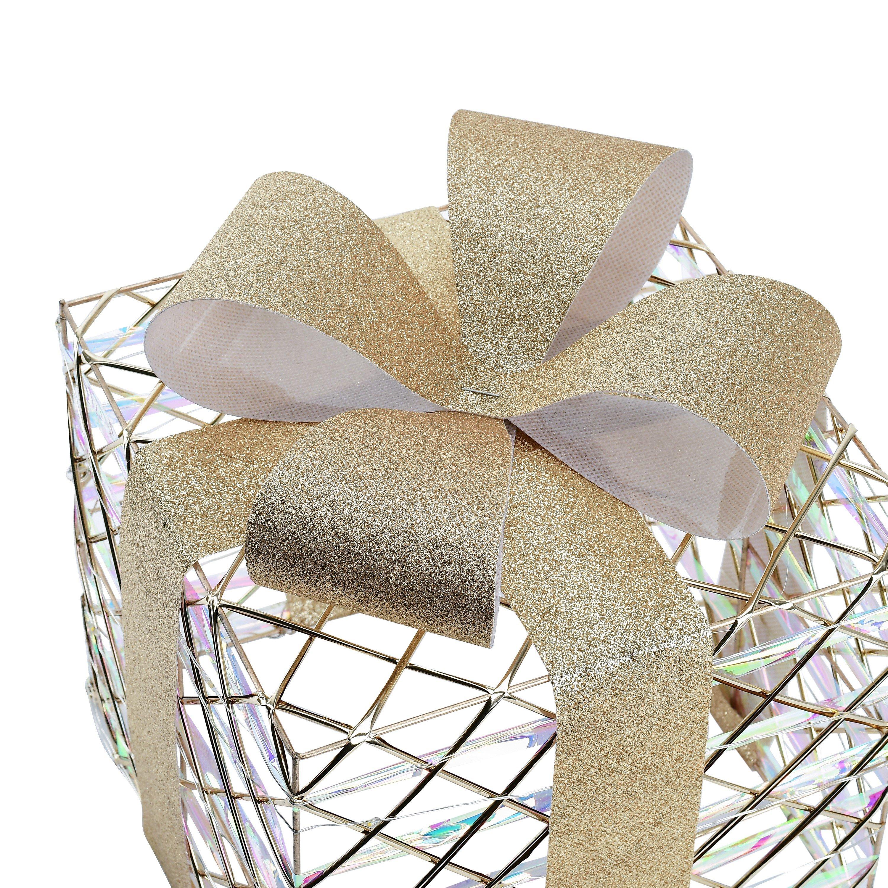 Gold Holo - The Spirit Of Christmas - 3 piece Holographic Parcels - 3
