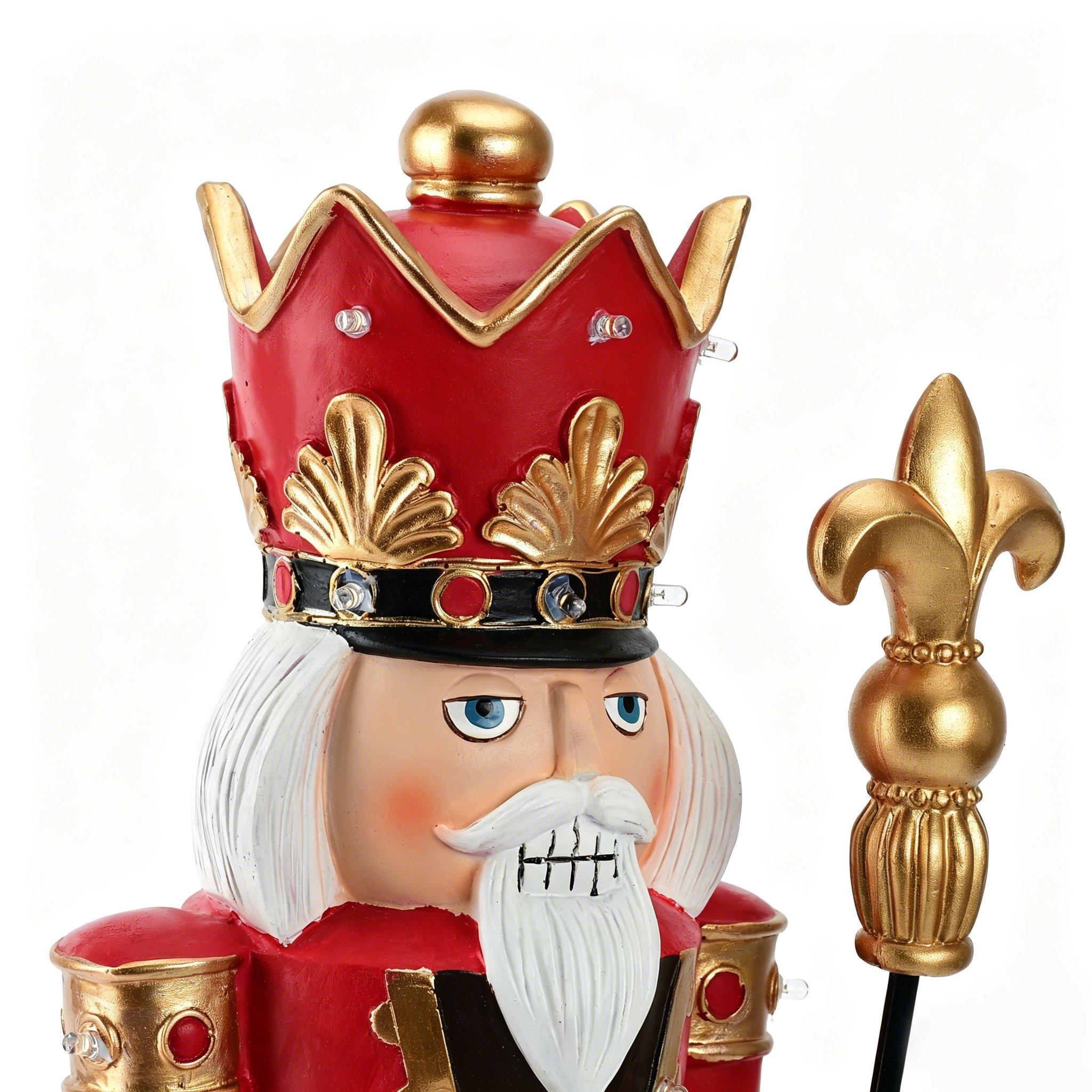 Nutcracker - The Spirit Of Christmas - 60cm Light Up Nutcracker - 3