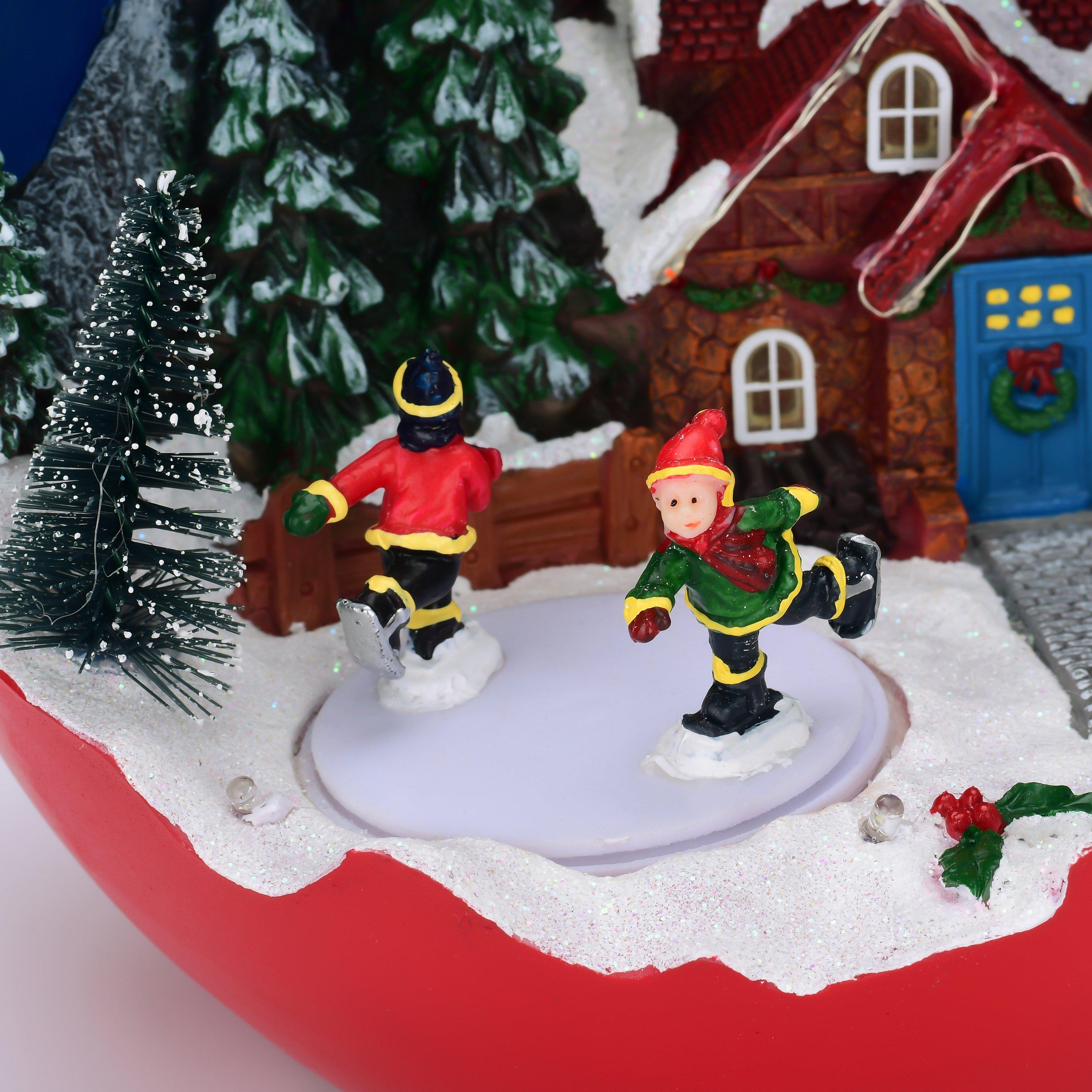 Dorp - The Spirit Of Christmas - Spinner Snow Globe - 6