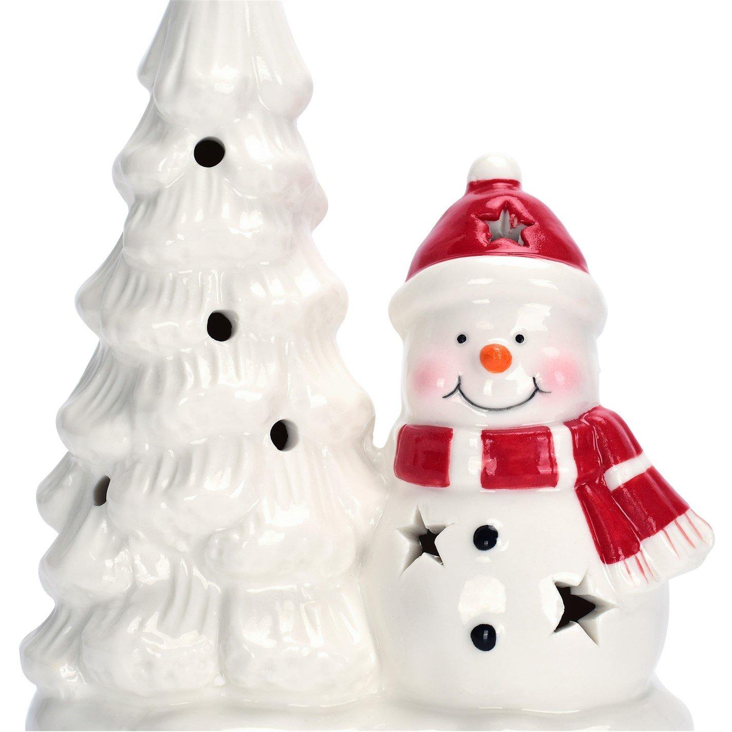 Snowman - The Spirit Of Christmas - LED Snowman Ornament - 3