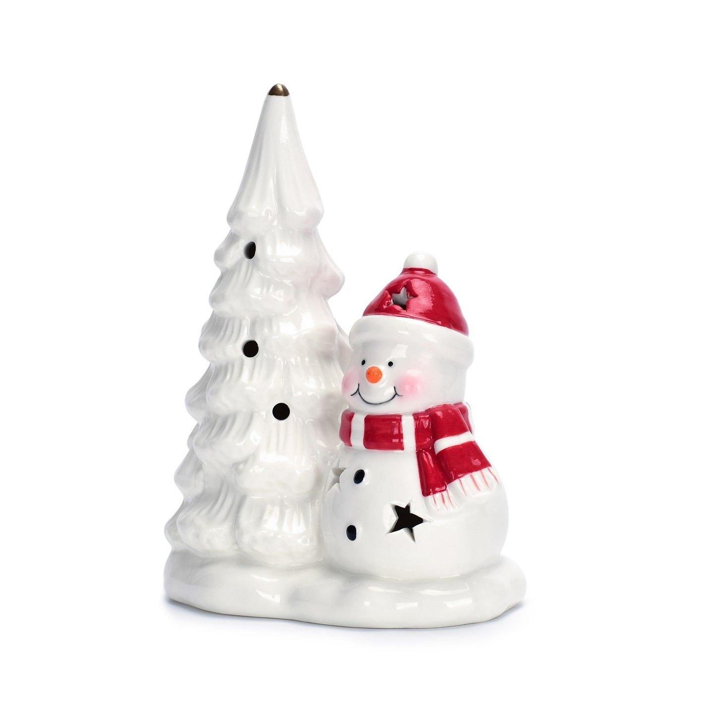 Snowman - The Spirit Of Christmas - LED Snowman Ornament - 4