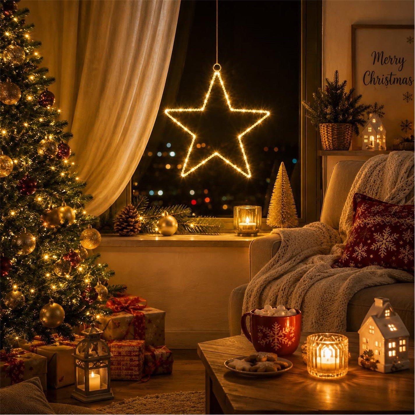 Star - The Spirit Of Christmas - Hanging Star LED - 1