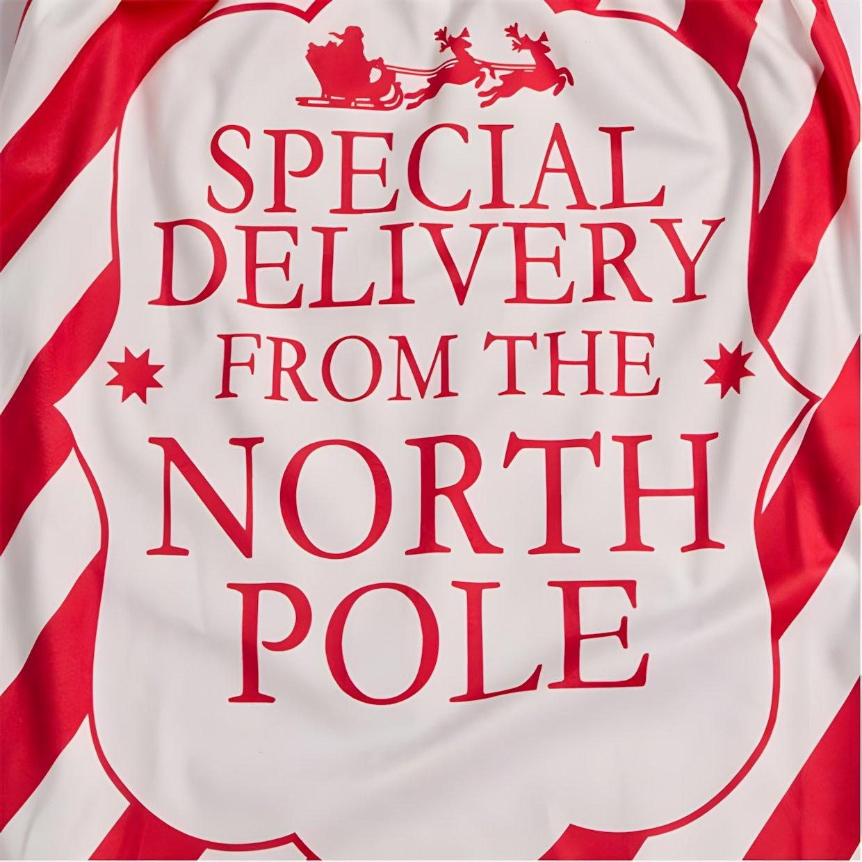 Rode Streep - The Spirit Of Christmas - Special Delivery Present Sack - 2