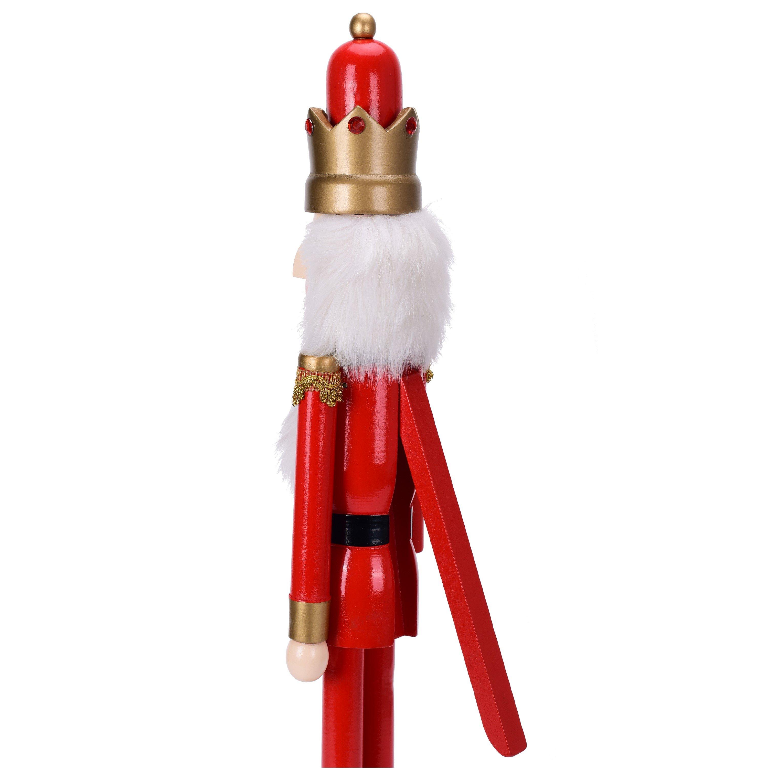Nutcracker - The Spirit Of Christmas - 60cm Wooden Nutcracker - 3