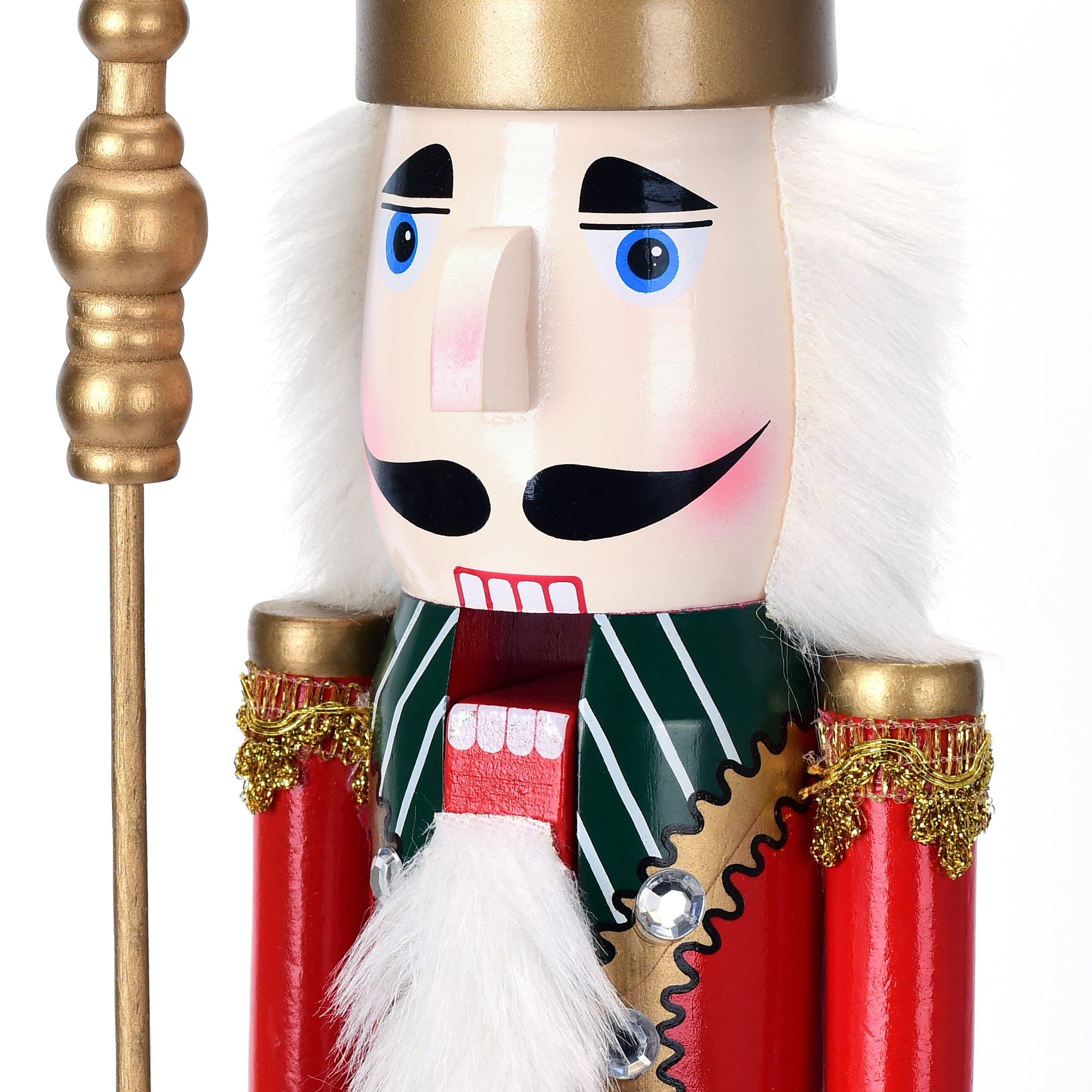 Nutcracker - The Spirit Of Christmas - 60cm Wooden Nutcracker - 4
