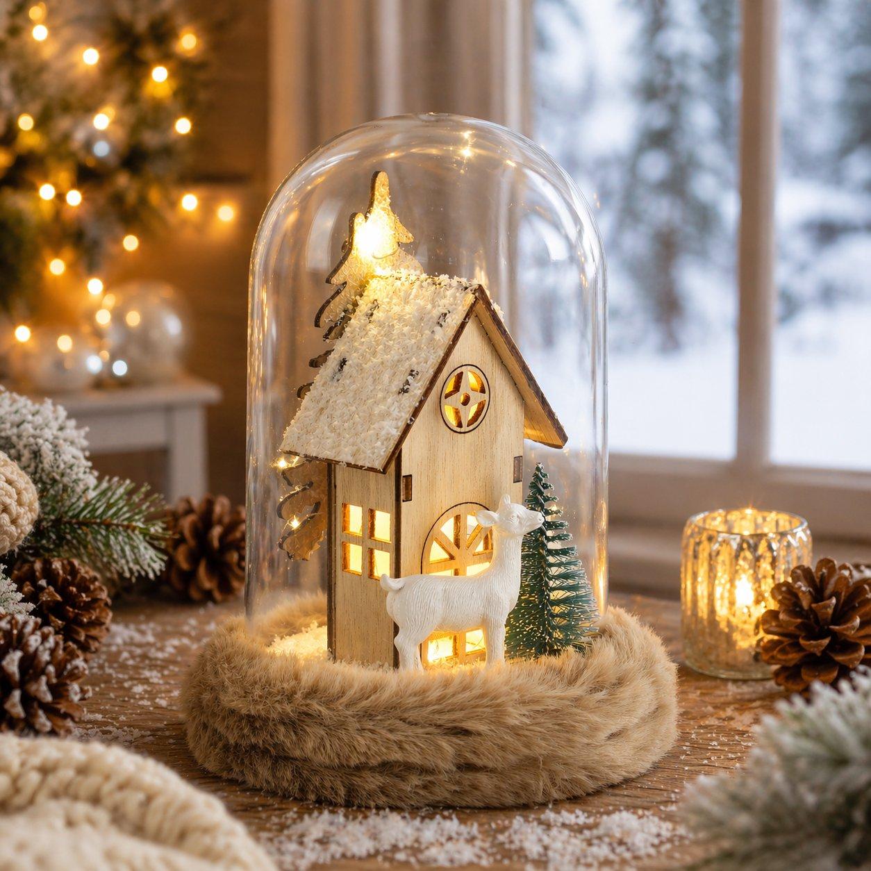 House - The Spirit Of Christmas - Festive Globe Ornament - 1