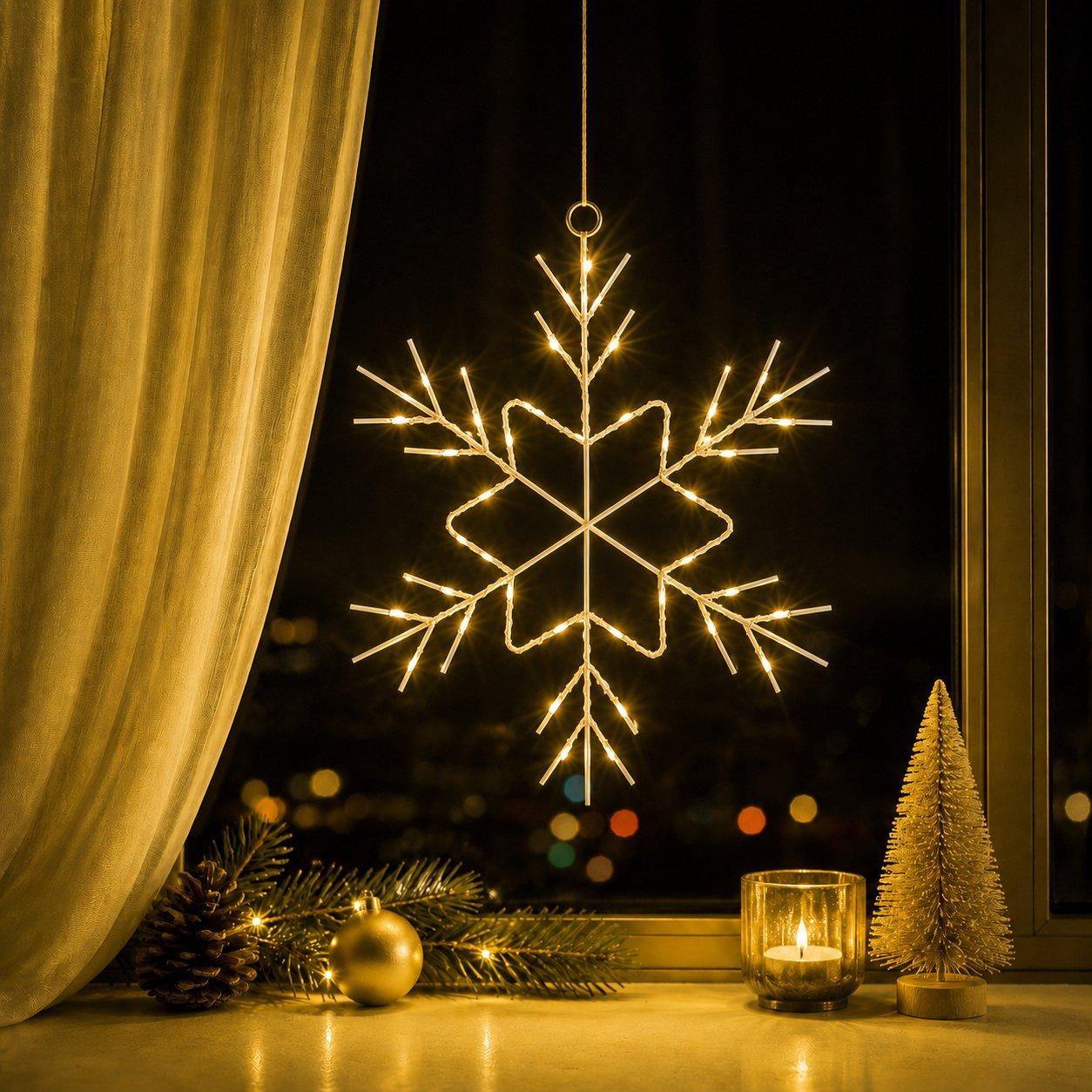 Snowflake - The Spirit Of Christmas - SOC 30CM HANG SNWFKE 88 - 1