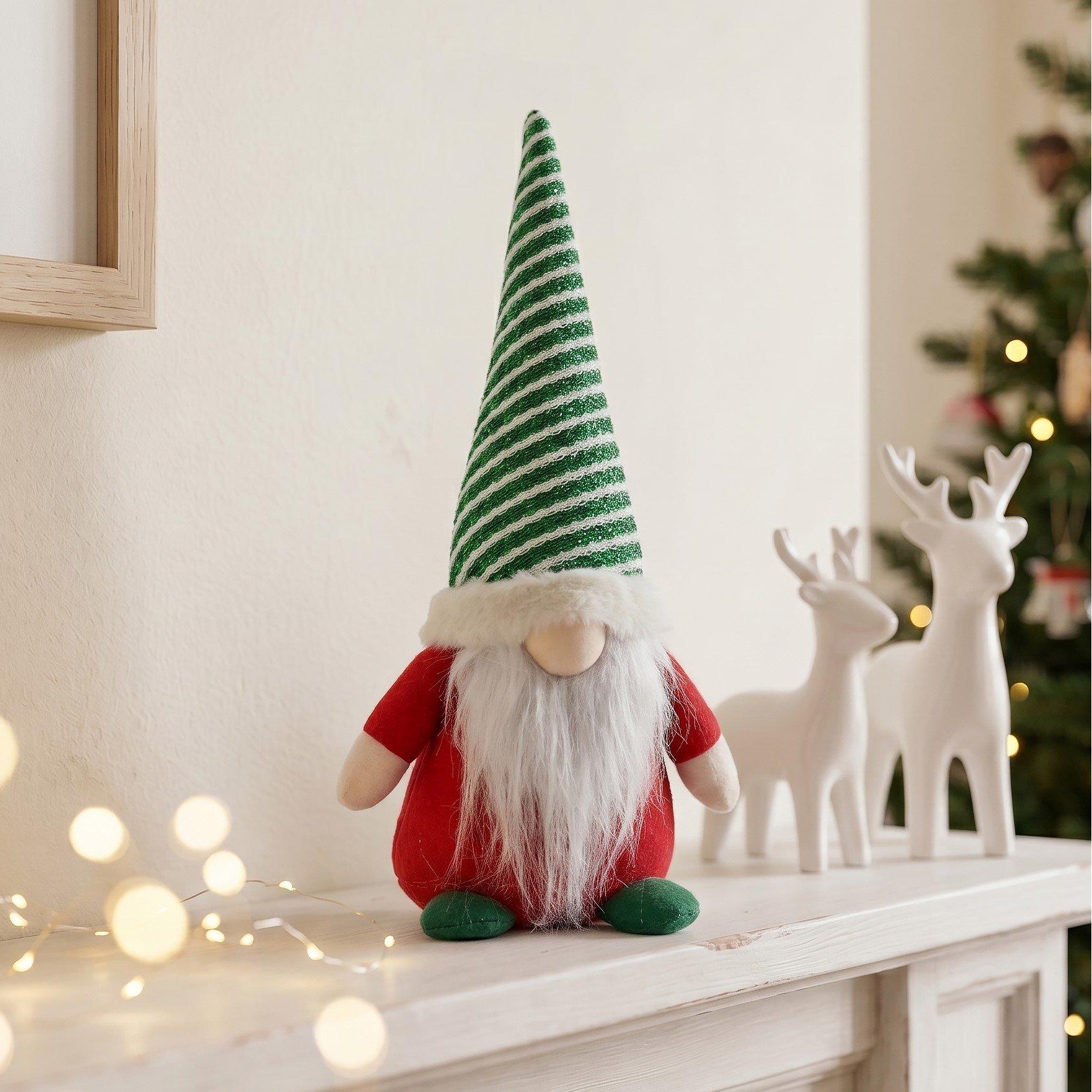 Gonk - The Spirit Of Christmas - Fabric Gonk Ornament - 1