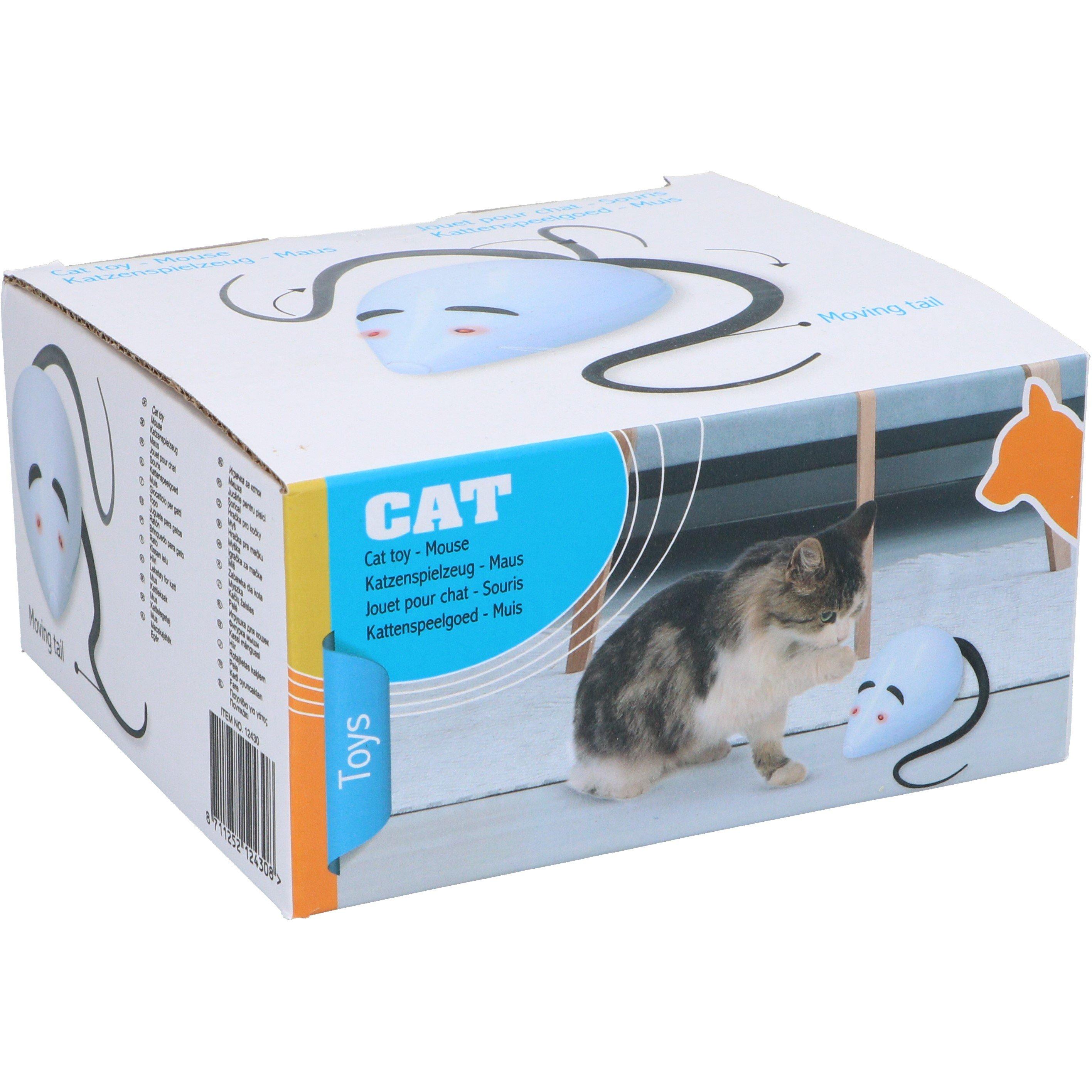 White - Edco - Mouse Cat Toys - 1