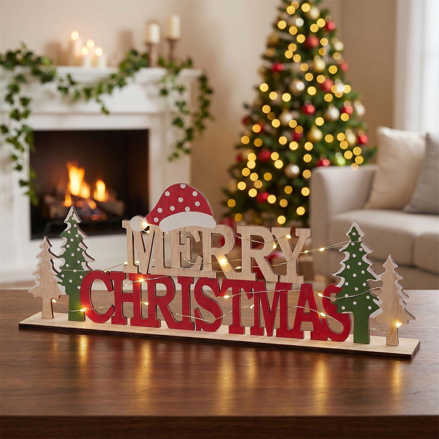 Wood - The Spirit Of Christmas - Merry Christmas Ornament - 5