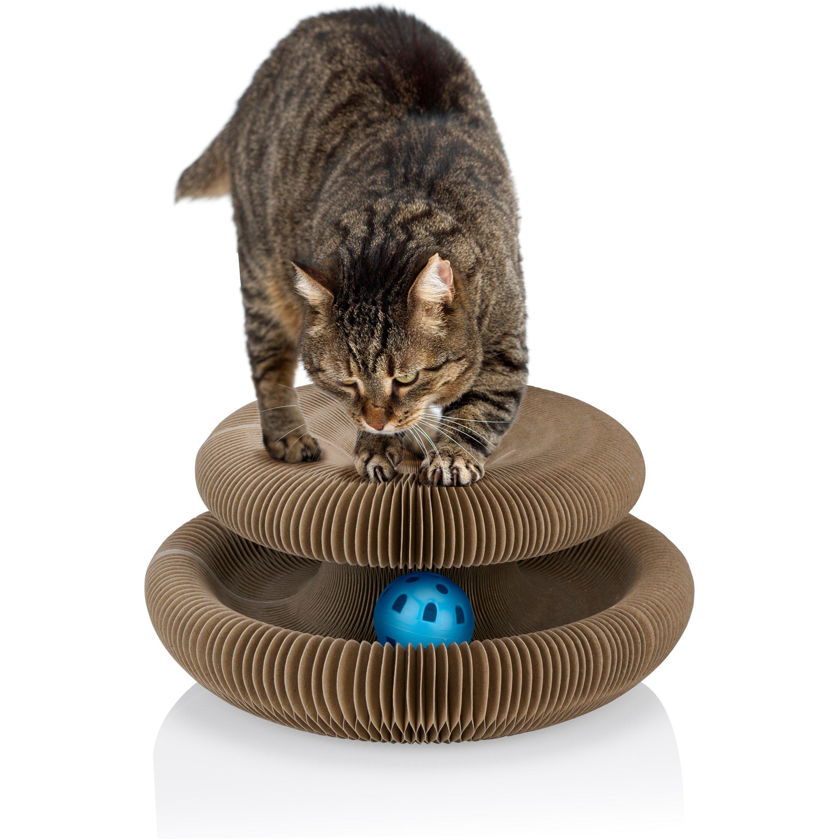 Brown - Edco - Foldable Cat Scratch Board - 1