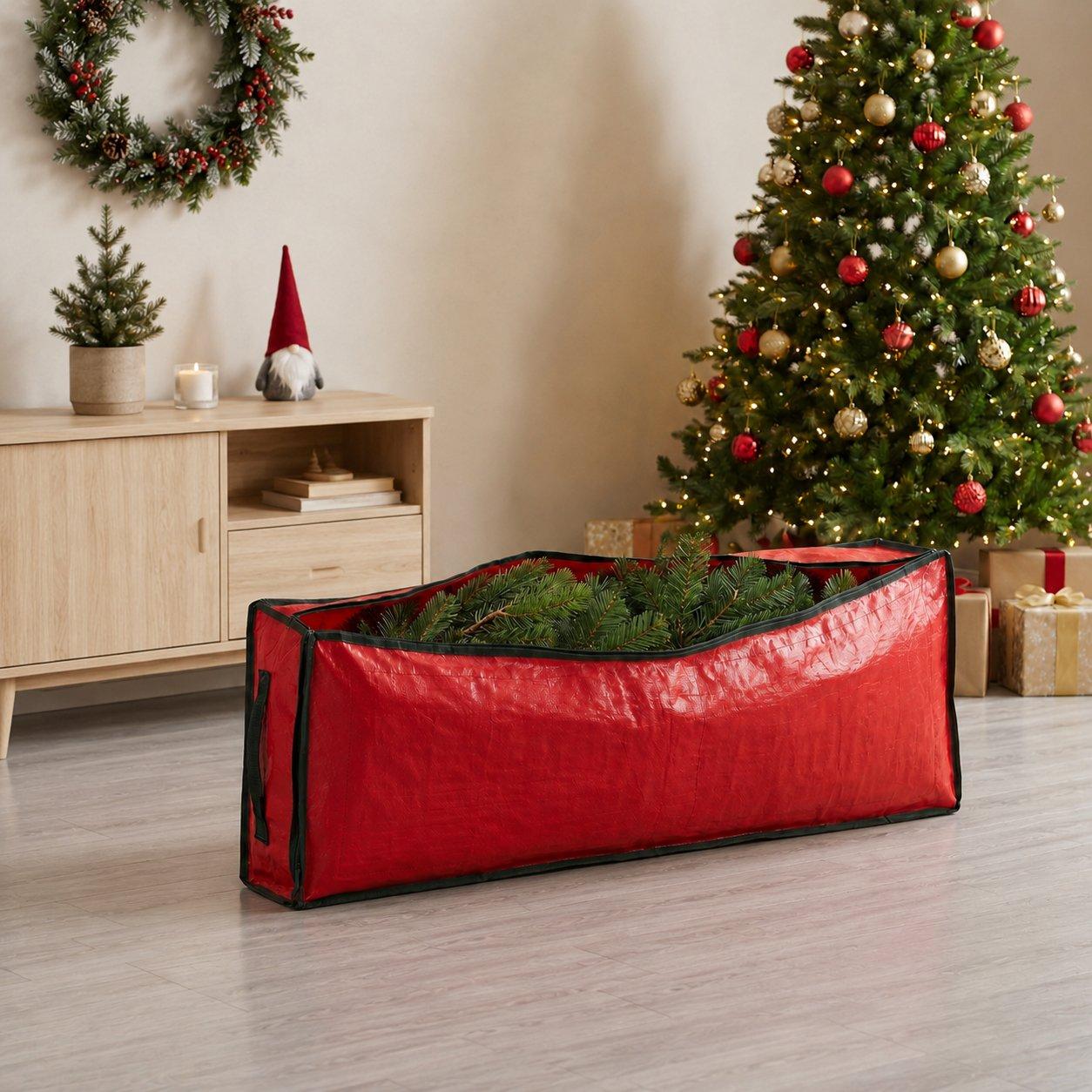 Red - The Spirit Of Christmas - Wrap Storage Bag - 1
