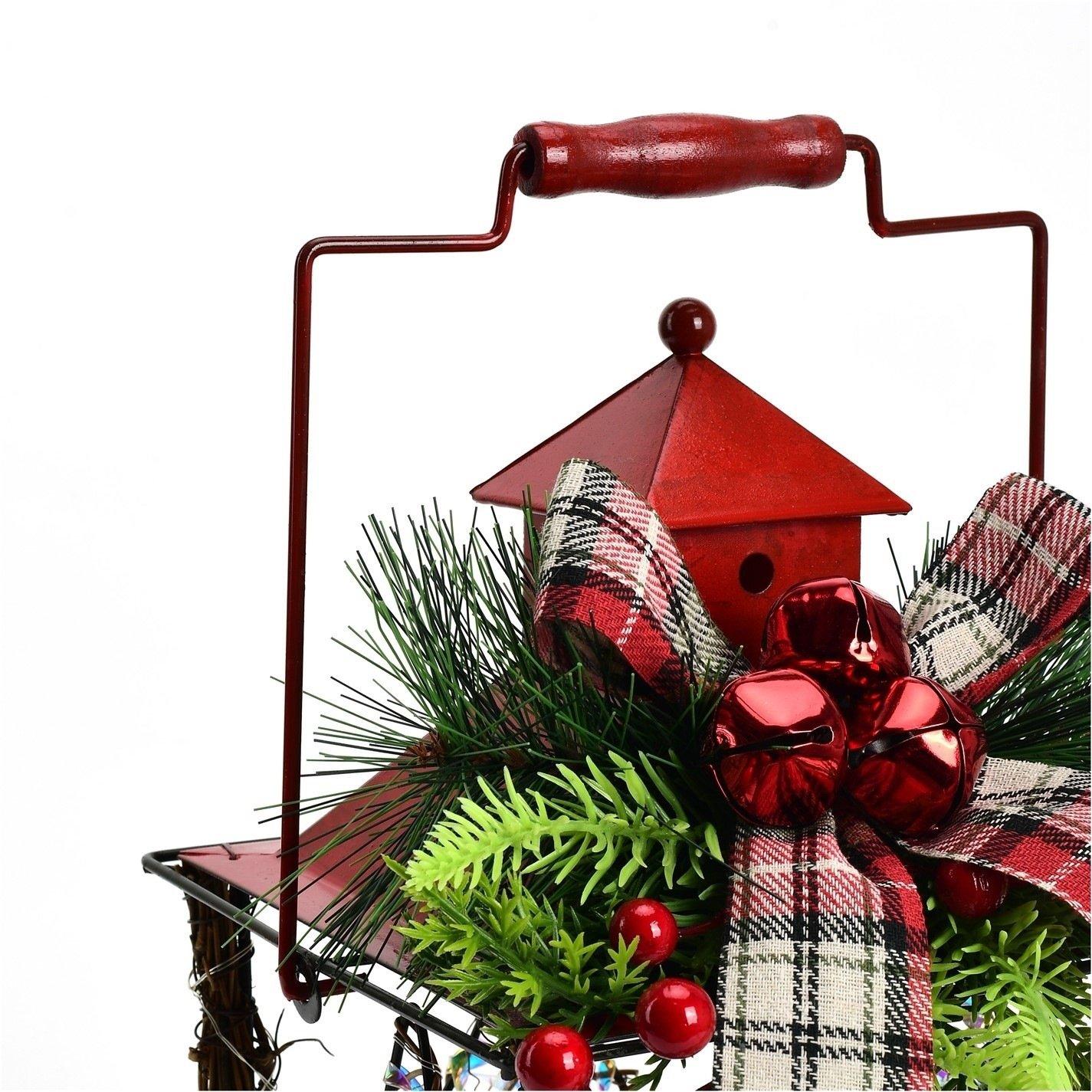 Tartan - The Spirit Of Christmas - Light Up Lantern - 4