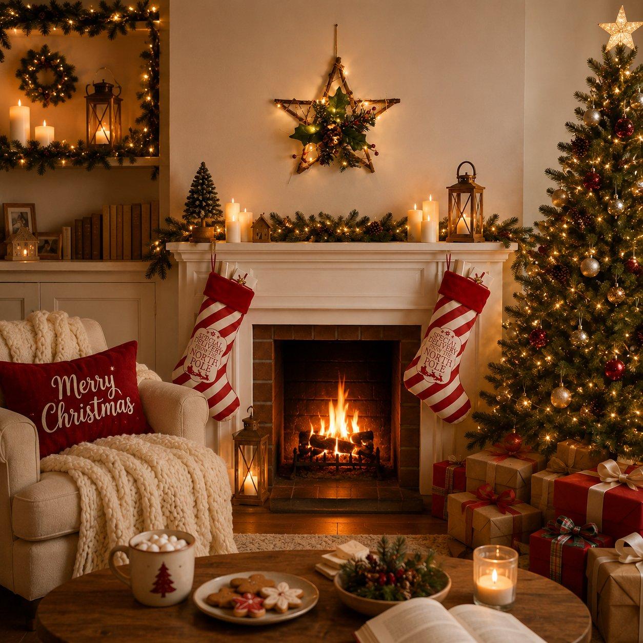 Berries - The Spirit Of Christmas - Light Up Hanging Star - 2
