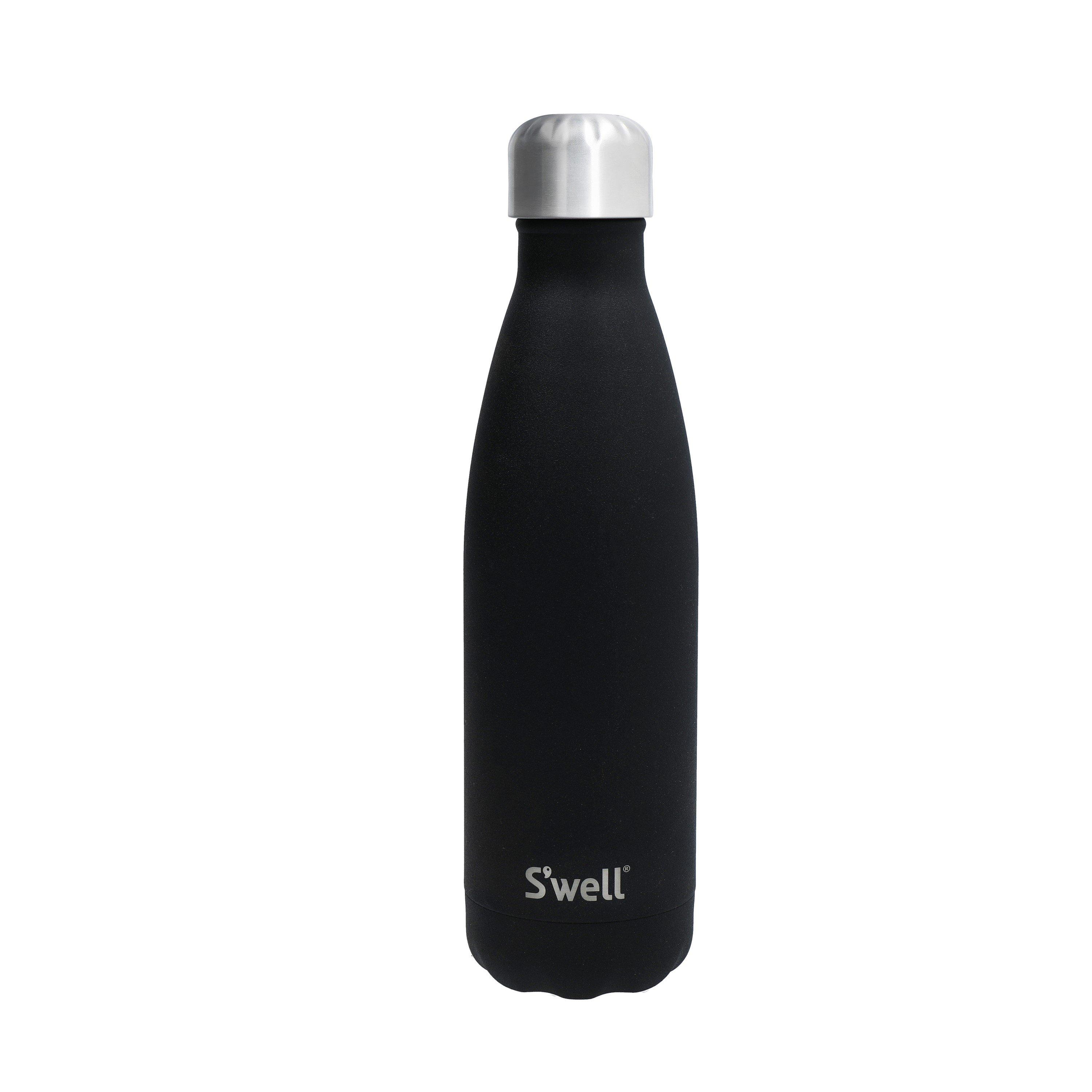 Swell  S'well Teakwood Water Bottle - Onyx - 500ml