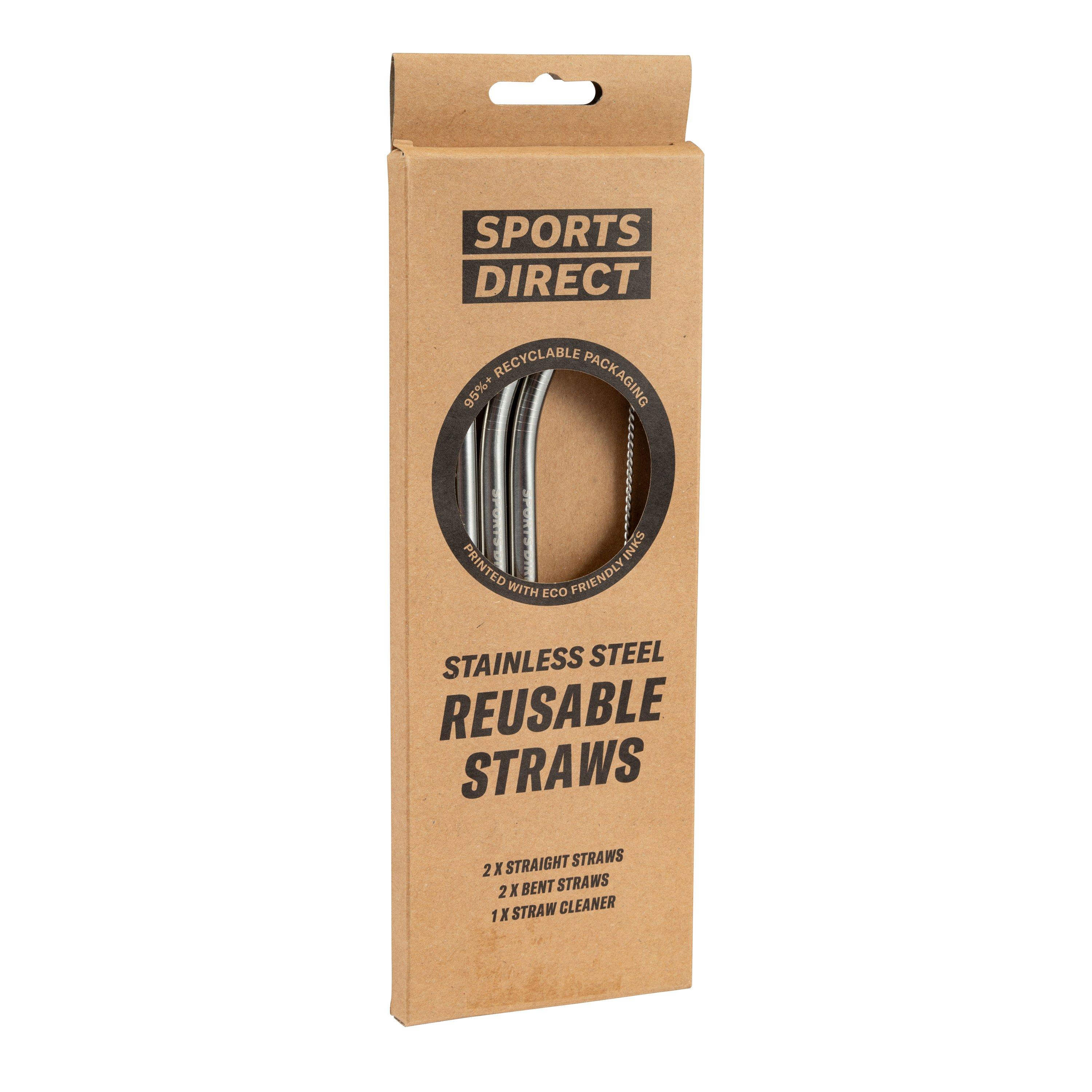 4Pack&Cleaner - Sports Direct - Stainless Steel Drinking Straws by Sports Direct - 6