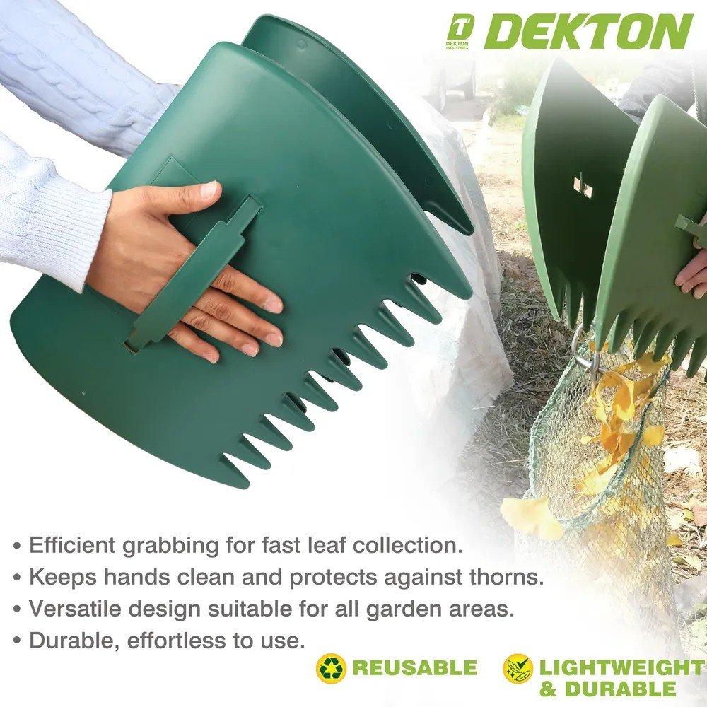 Green - Dekton - Leaf Grabber Set - 4