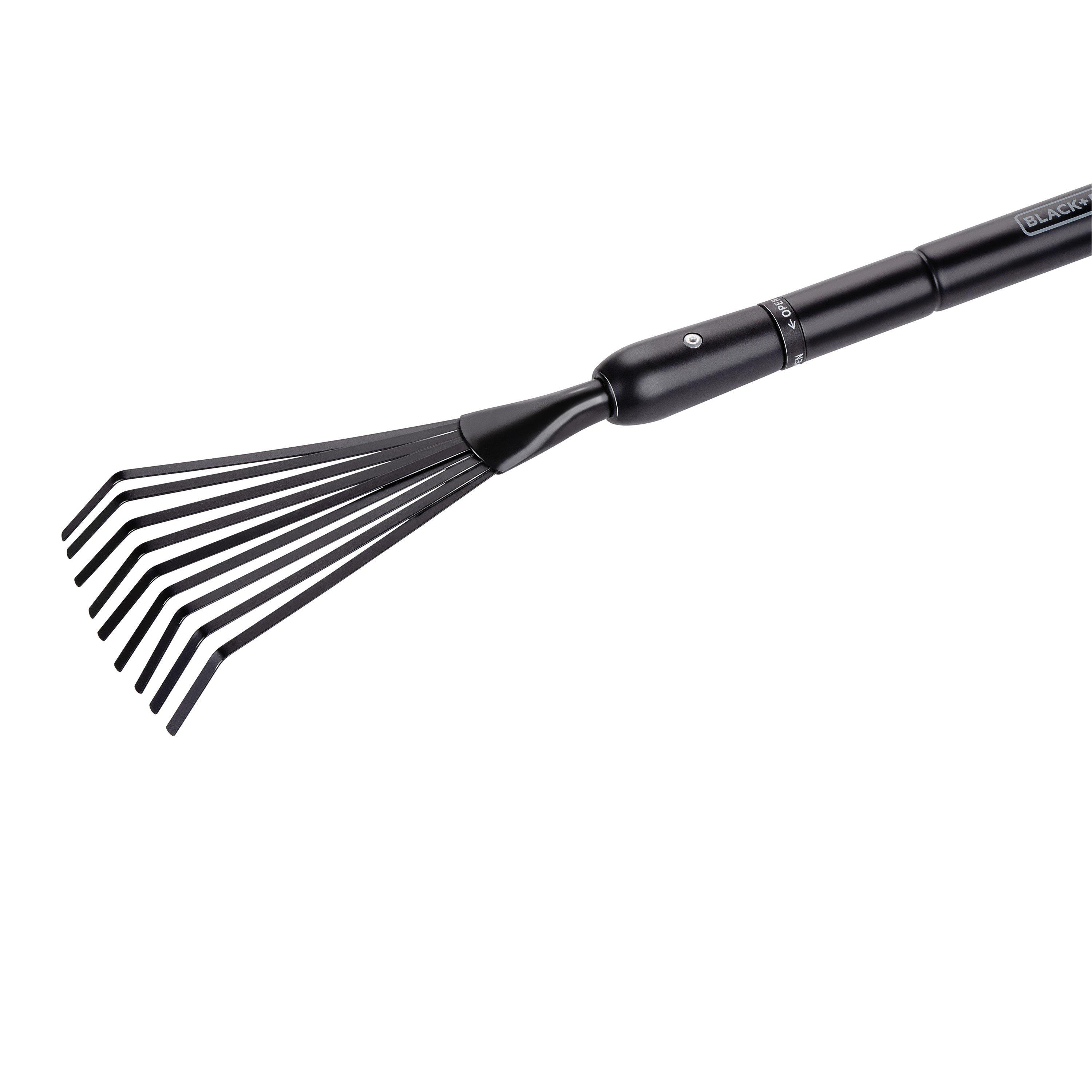 None - Black and Decker - Black and Decker Hand Rake Garden Tool - 8
