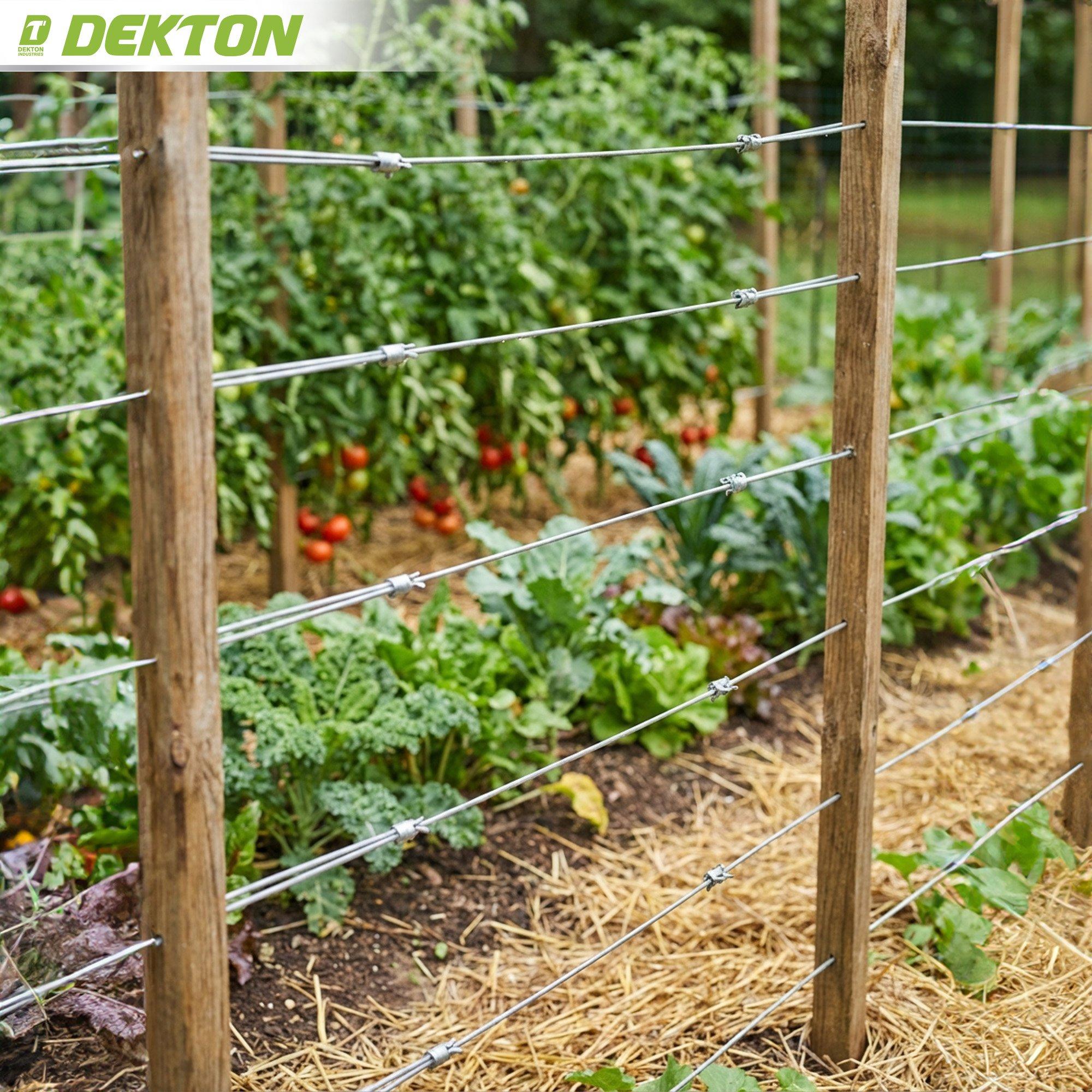 Grey - Dekton - Dekton Galvanised Garden wire - 7