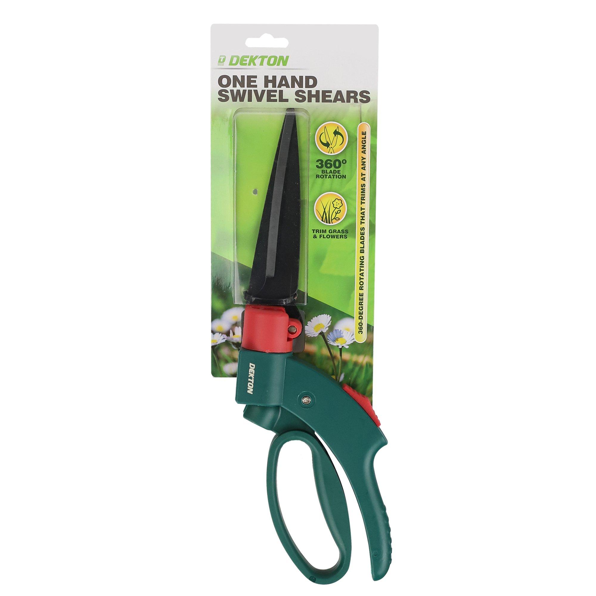 Green - Dekton - One Hand Swivel Shears - 2