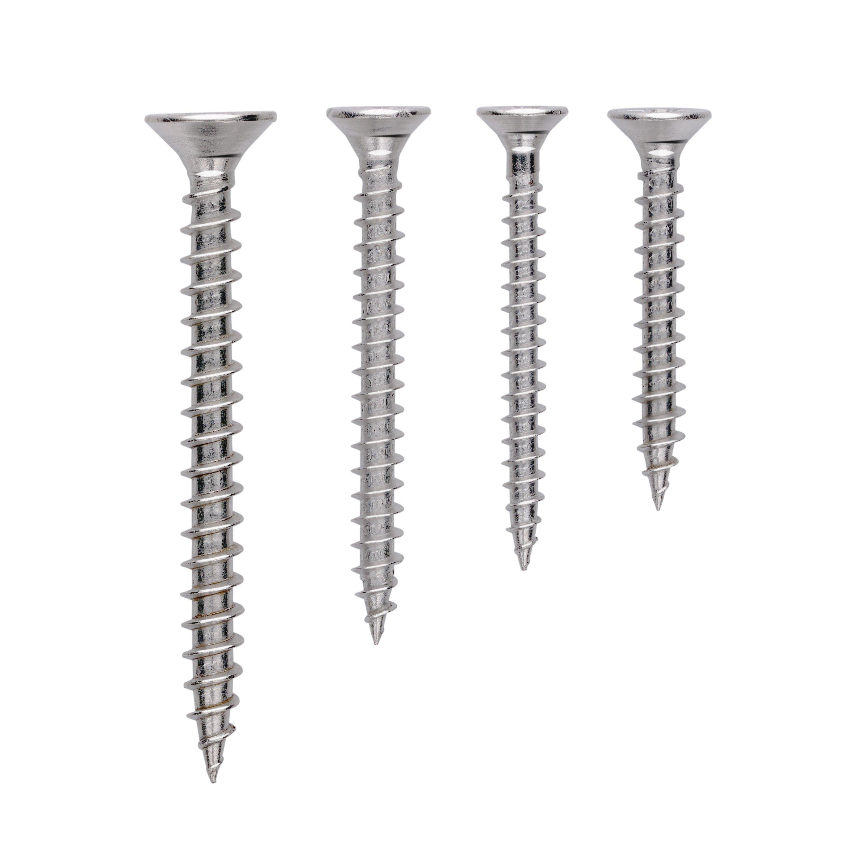 Silver - Black and Decker - Chipboard Screw Set - 1