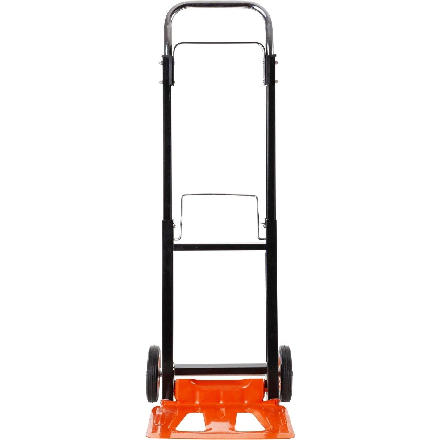 Black/Orange - Black and Decker - Folding Handtruck 90kg - 3