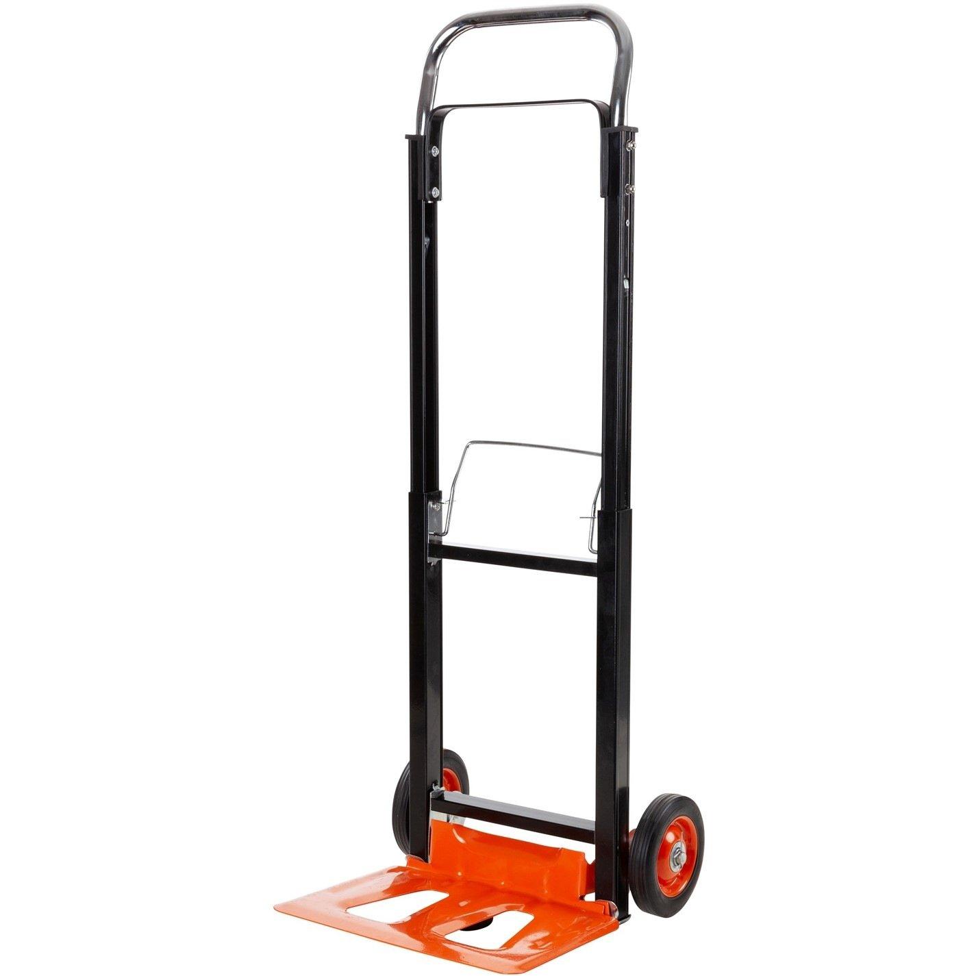 Black/Orange - Black and Decker - Folding Handtruck 90kg - 5