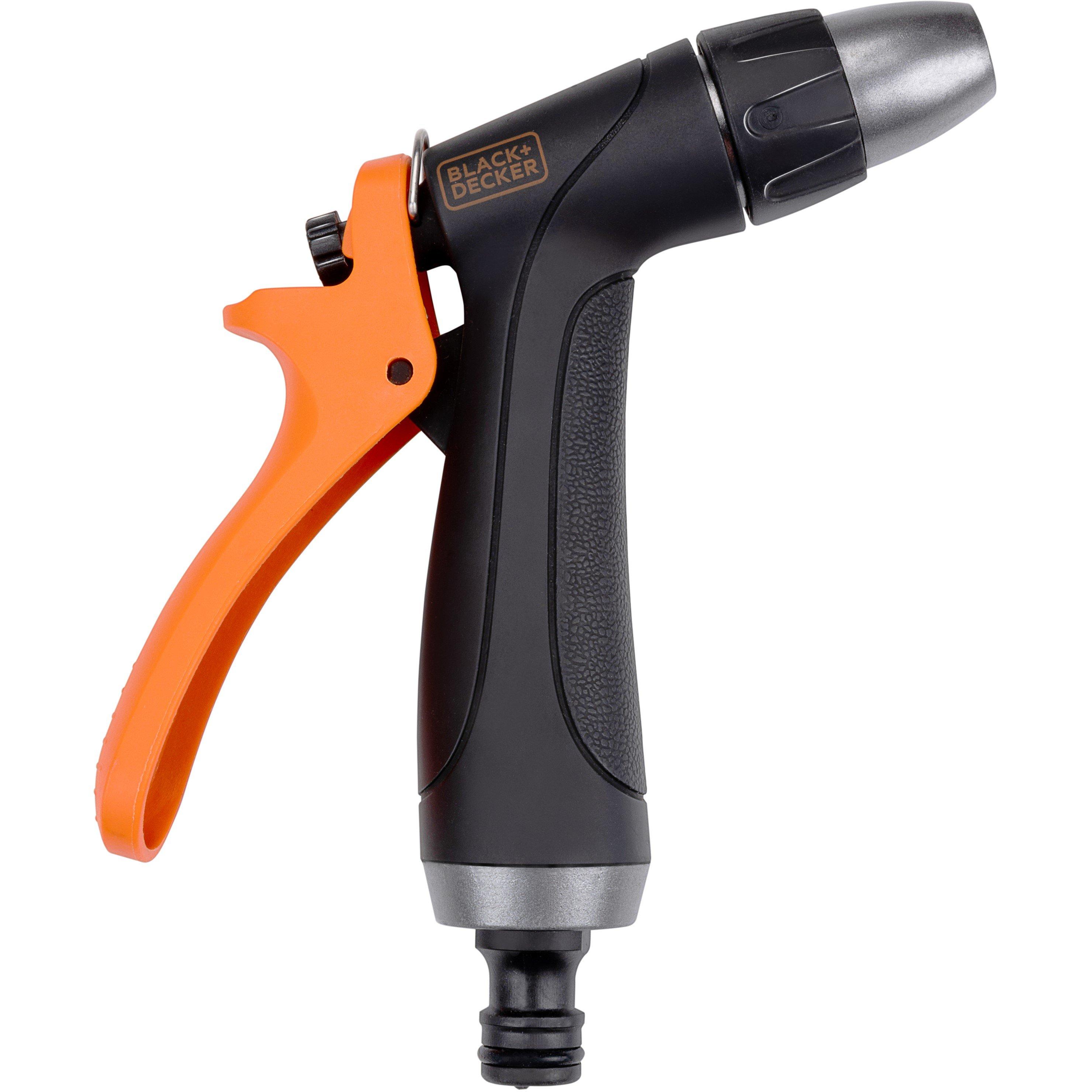 Black/Orange - Black and Decker - and Decker Adjustable Nozzle Garden Tool - 2