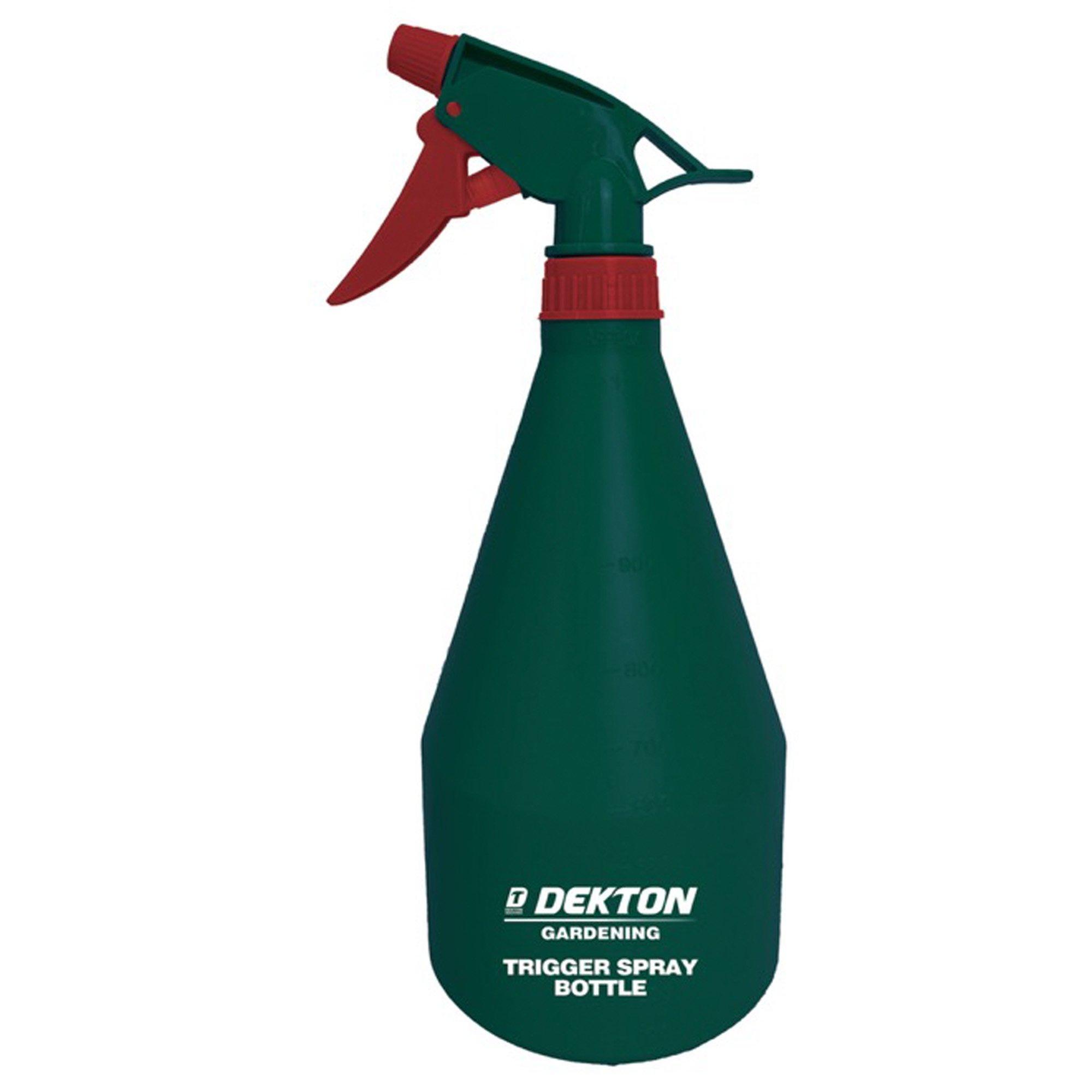 Green/Red - Dekton - 1 Litre Trigger Spray Bottle - 2
