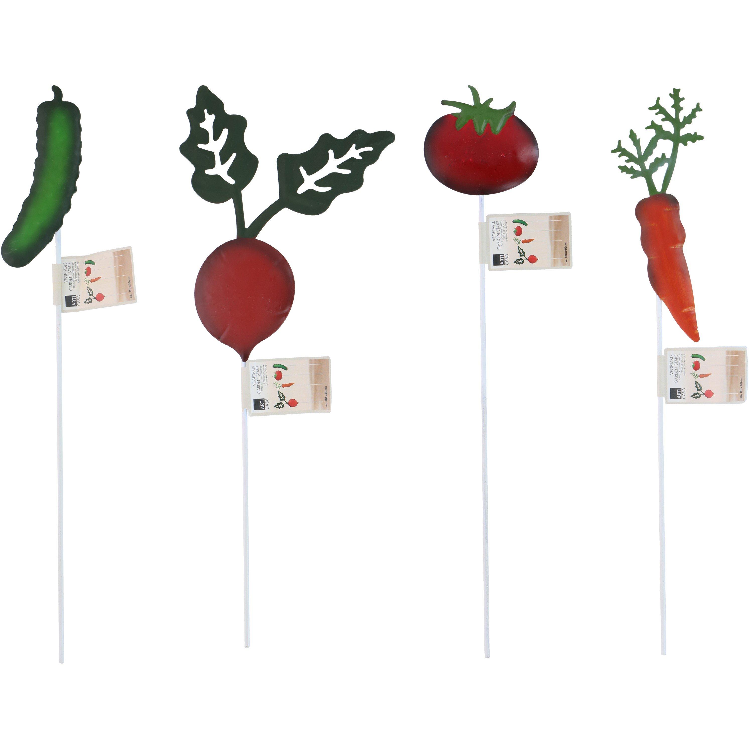 Vegetable - Arti Casa - Vegetable Garden Stake Decoration 40cm - 1