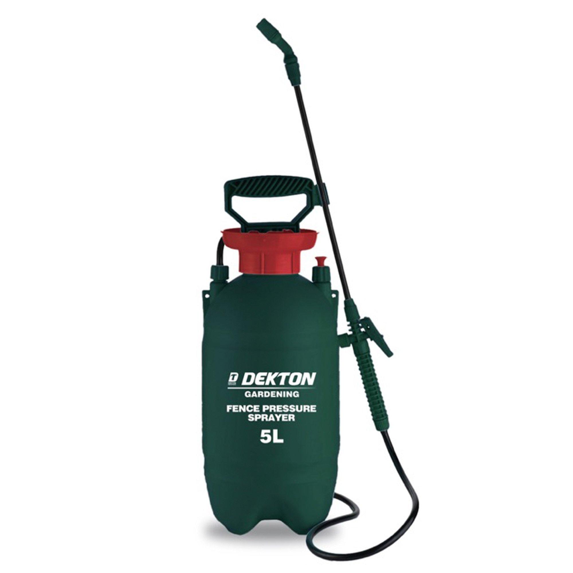 Green/Red - Dekton - 5 Litre Fence Pressure Sprayer - 2