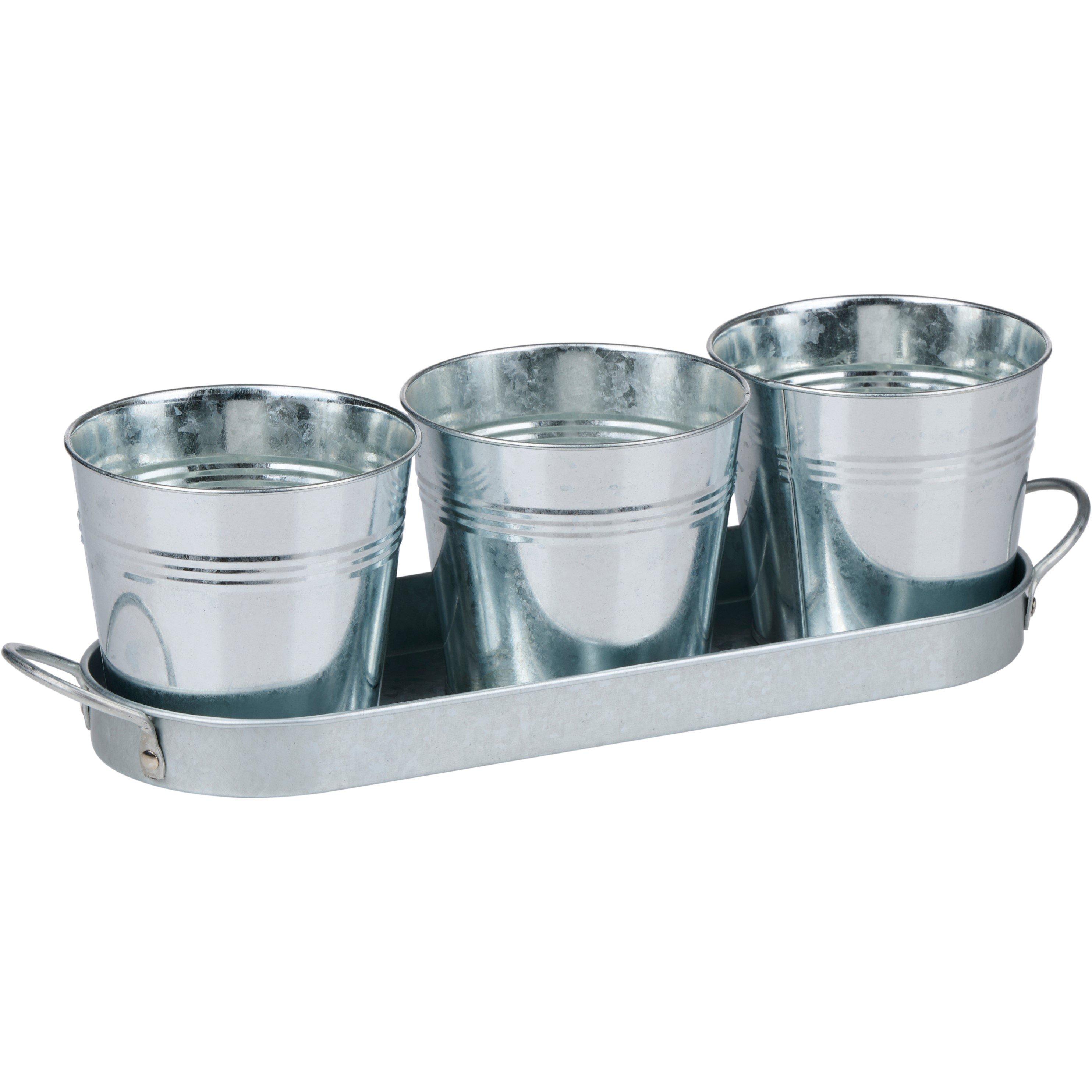 Silver - Arti Casa - Outdoor Pot and Planter - 2