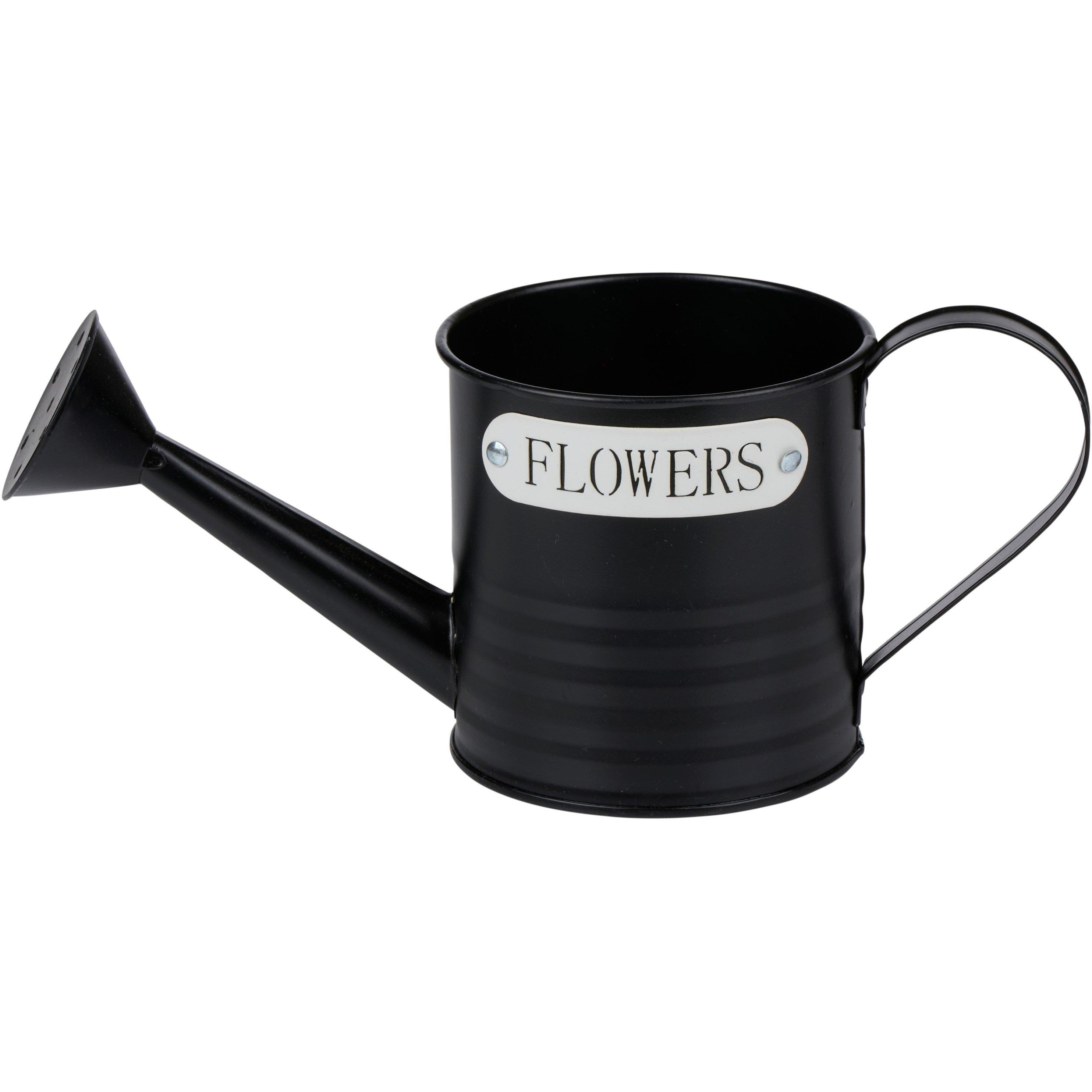 Black - Arti Casa - Flower Pot Watering Can