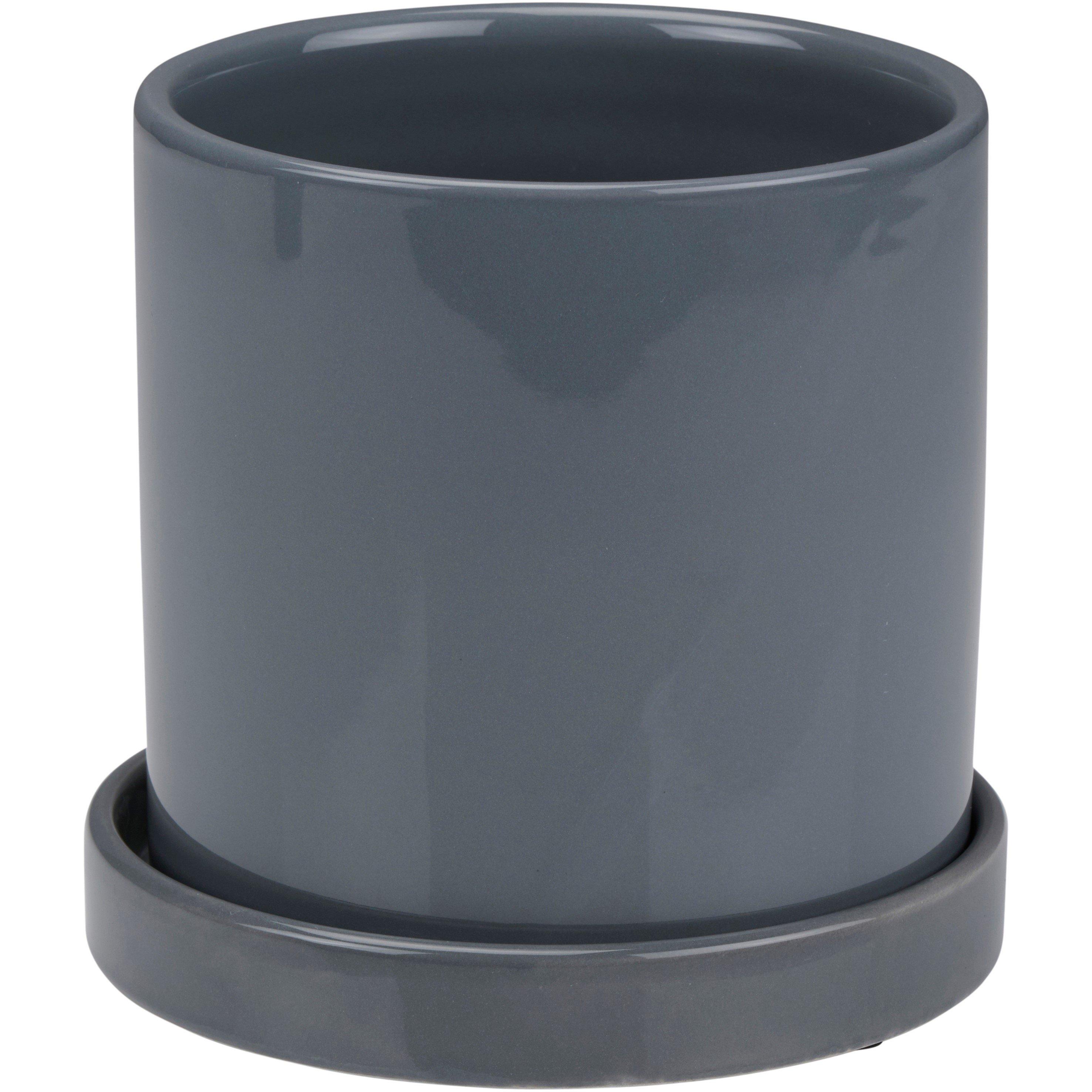 13x13.5cm - Arti Casa - Plant Pot w Tray - 2