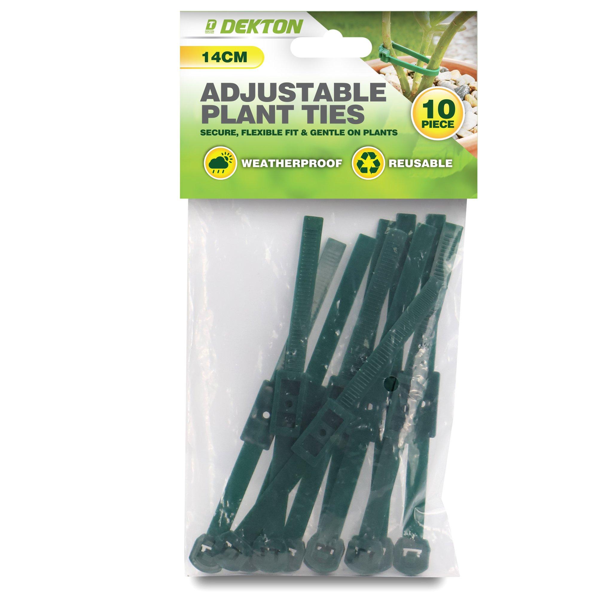 Green - Dekton - Dekton 10pc Plant Ties - 2