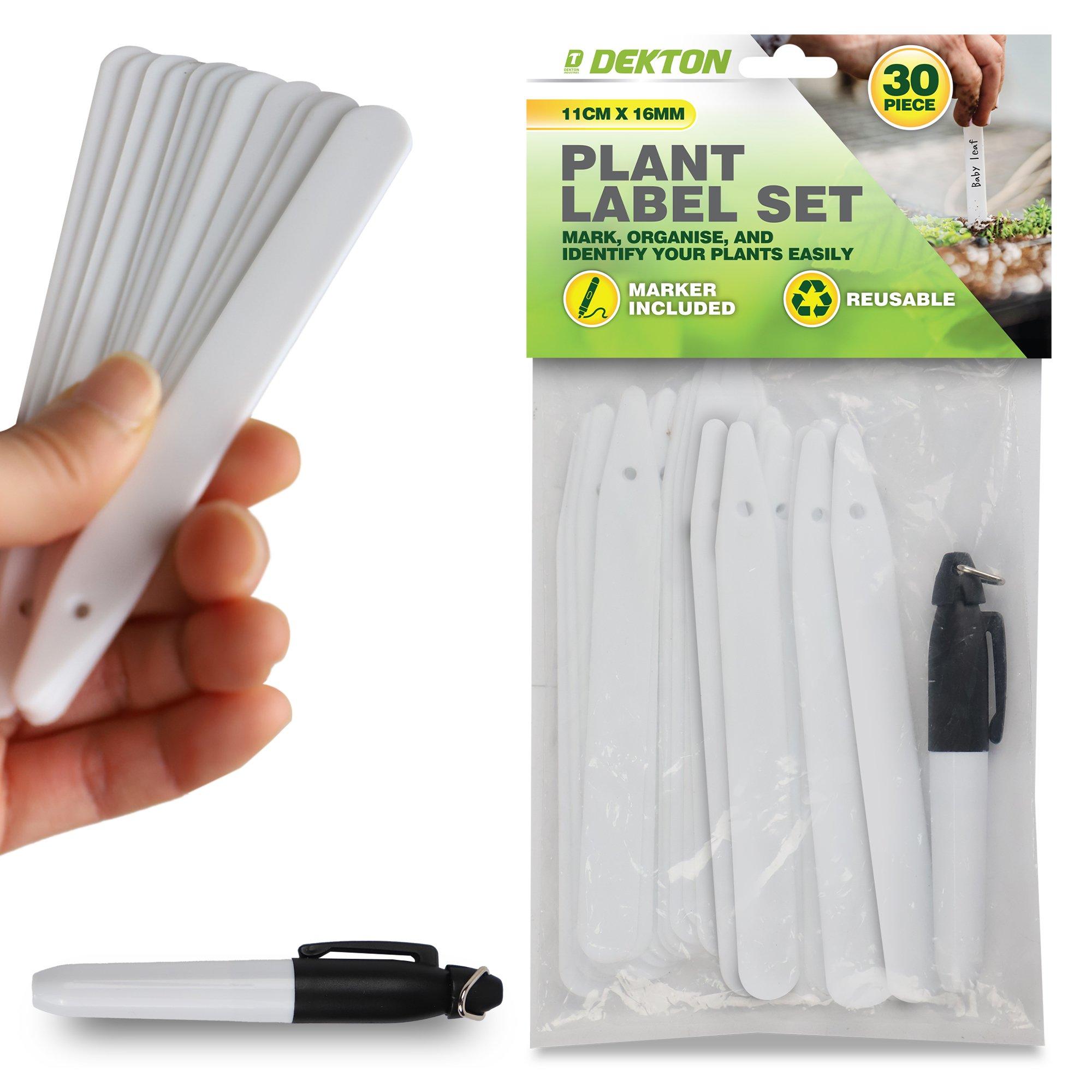 White - Dekton - Dekton 30pc Plant Label Set - 1