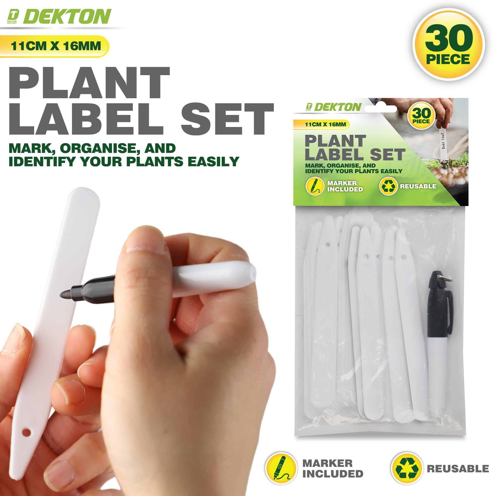 White - Dekton - Dekton 30pc Plant Label Set - 3