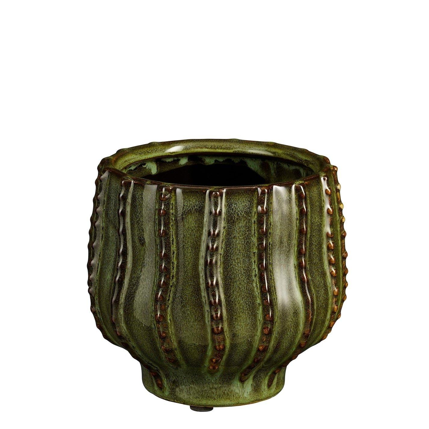 Green - Mica - Cathy Pot Round - 1