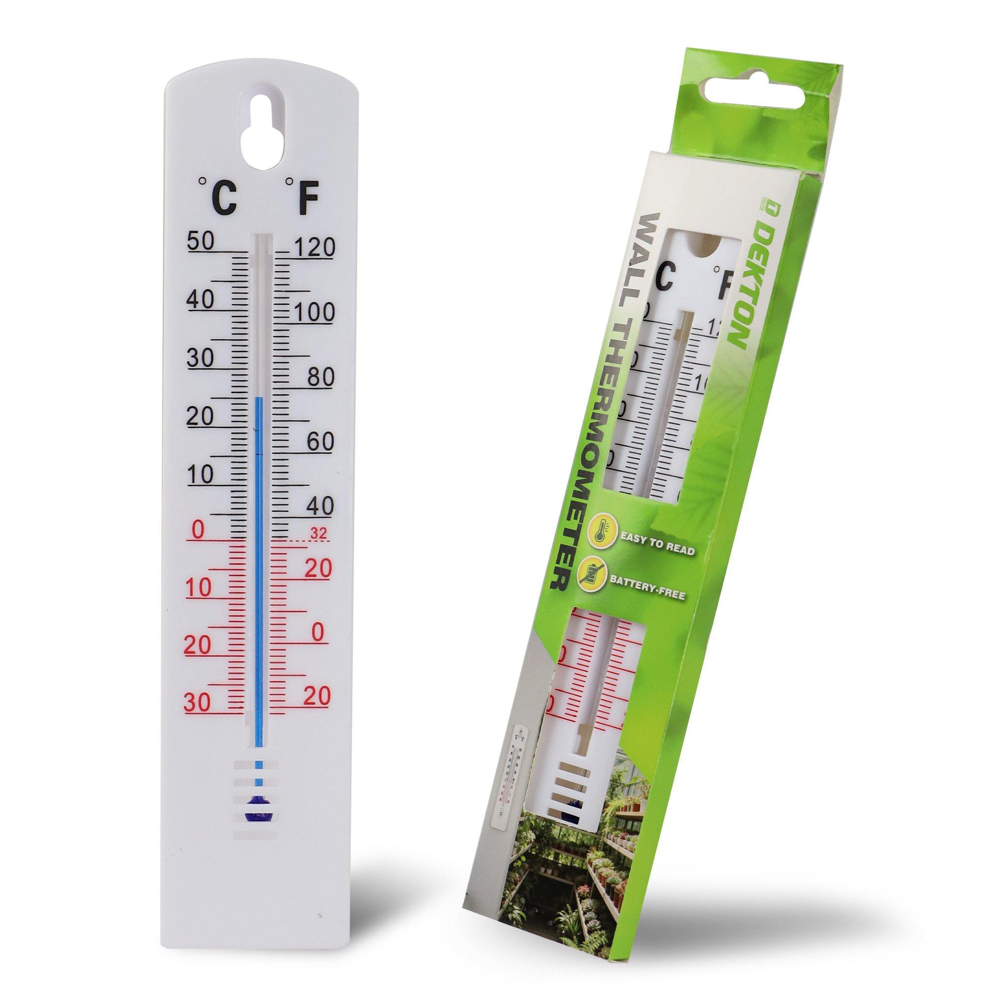 White - Dekton - Dekton Garden Wall Thermometer - 1
