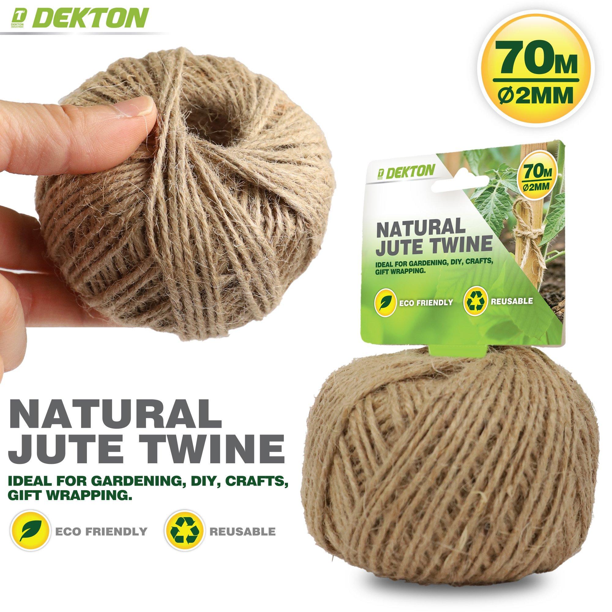 Brown - Dekton - Dekton Natural Jute Twine - 2