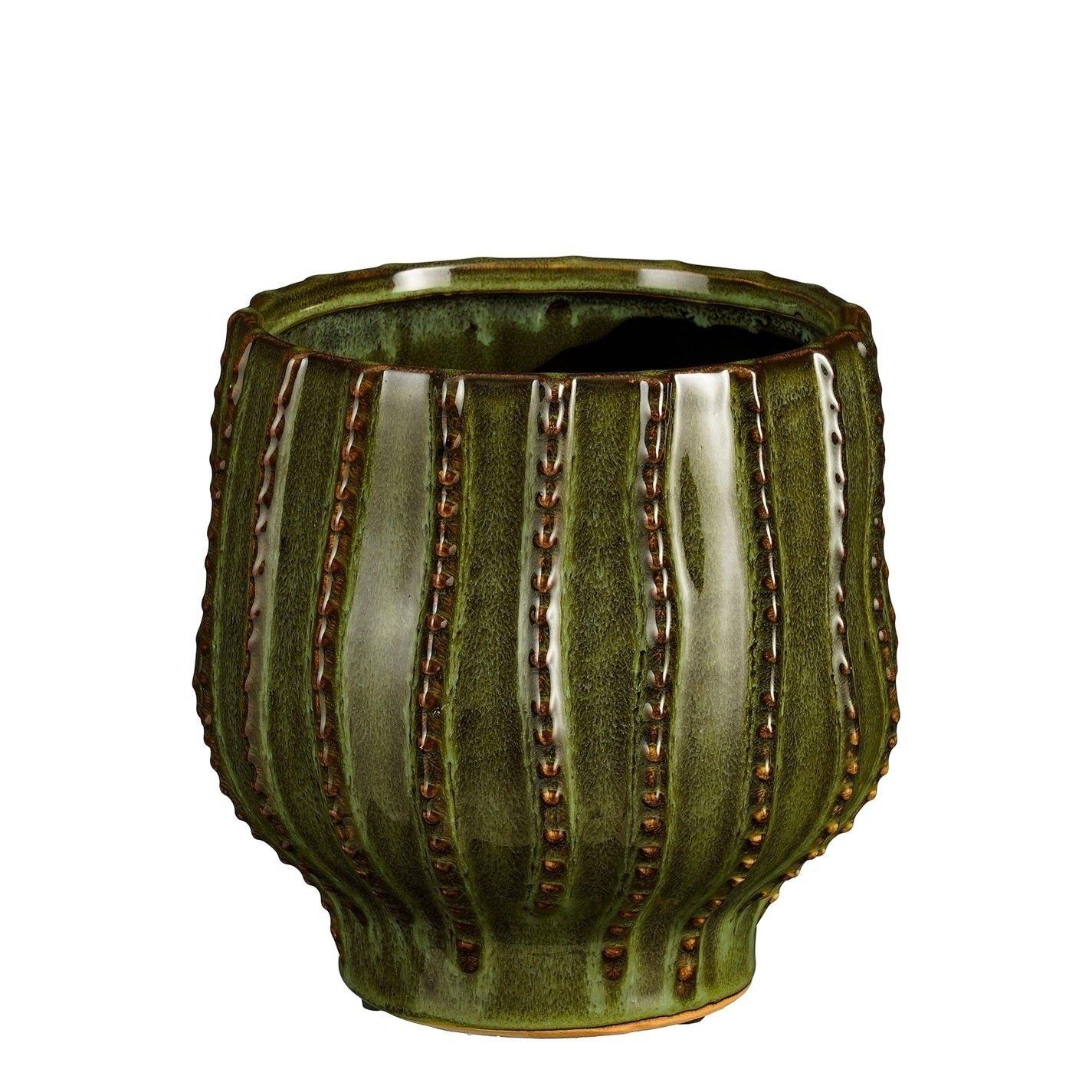 Green - Mica - Cathy Pot Round - 1