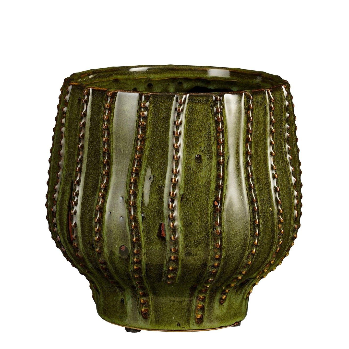 Green - Mica - Cathy Pot Round - 1