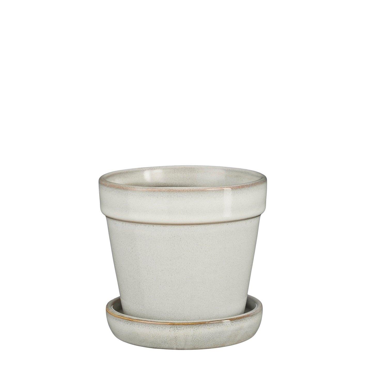 Clint Pot with saucer