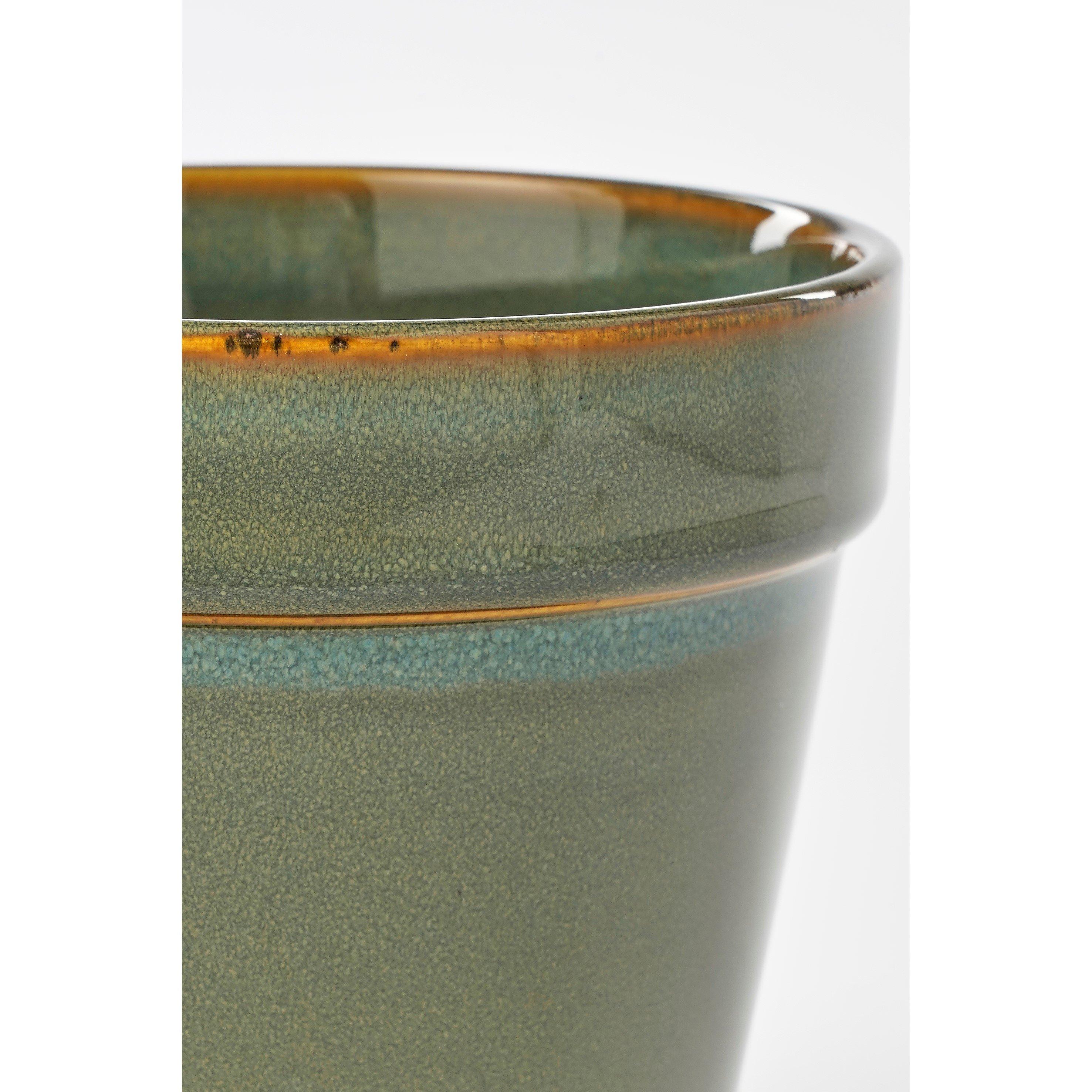 11x13cm - Mica - Clint Pot with saucer - 2