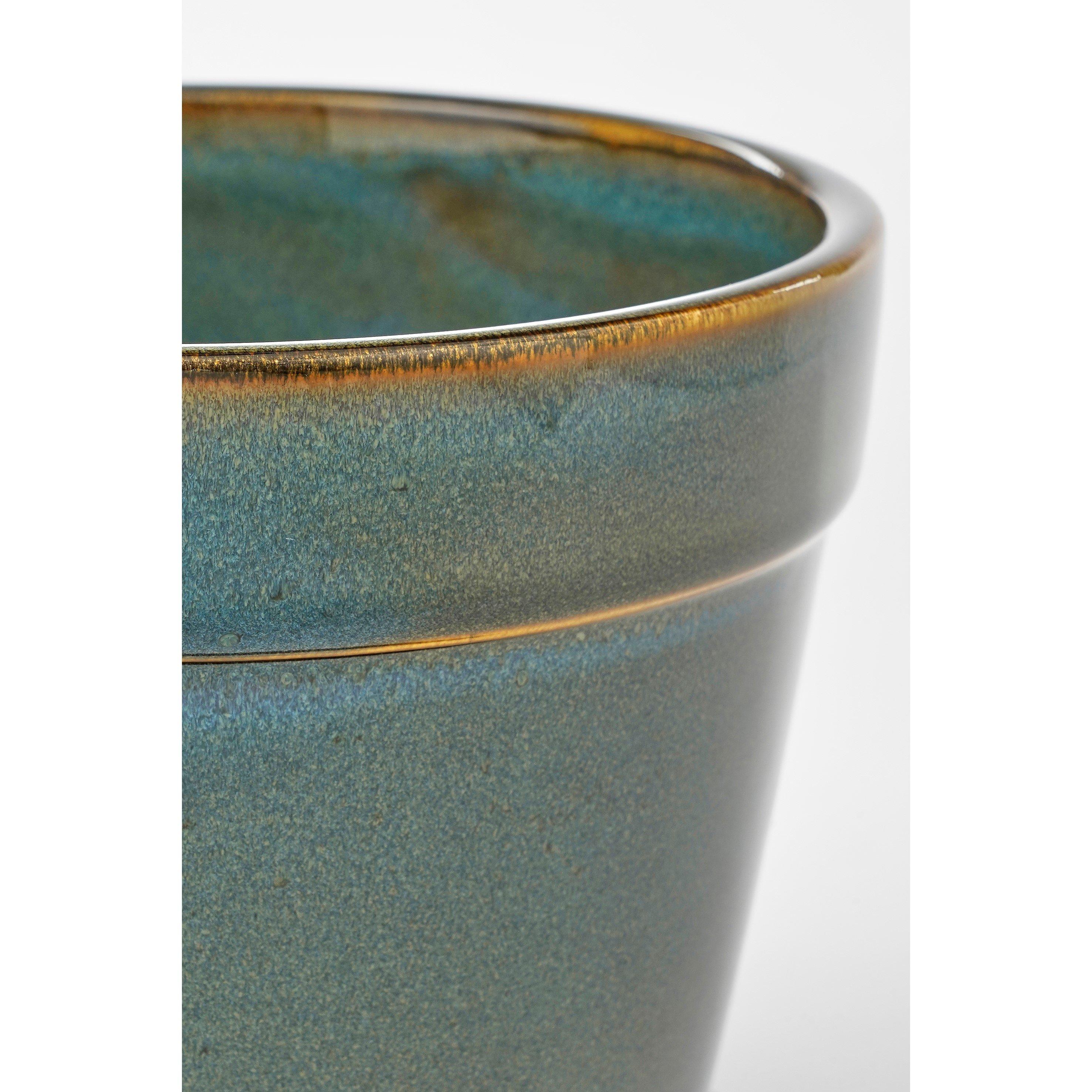 13x15cm - Mica - Clint Pot with Saucer - 2